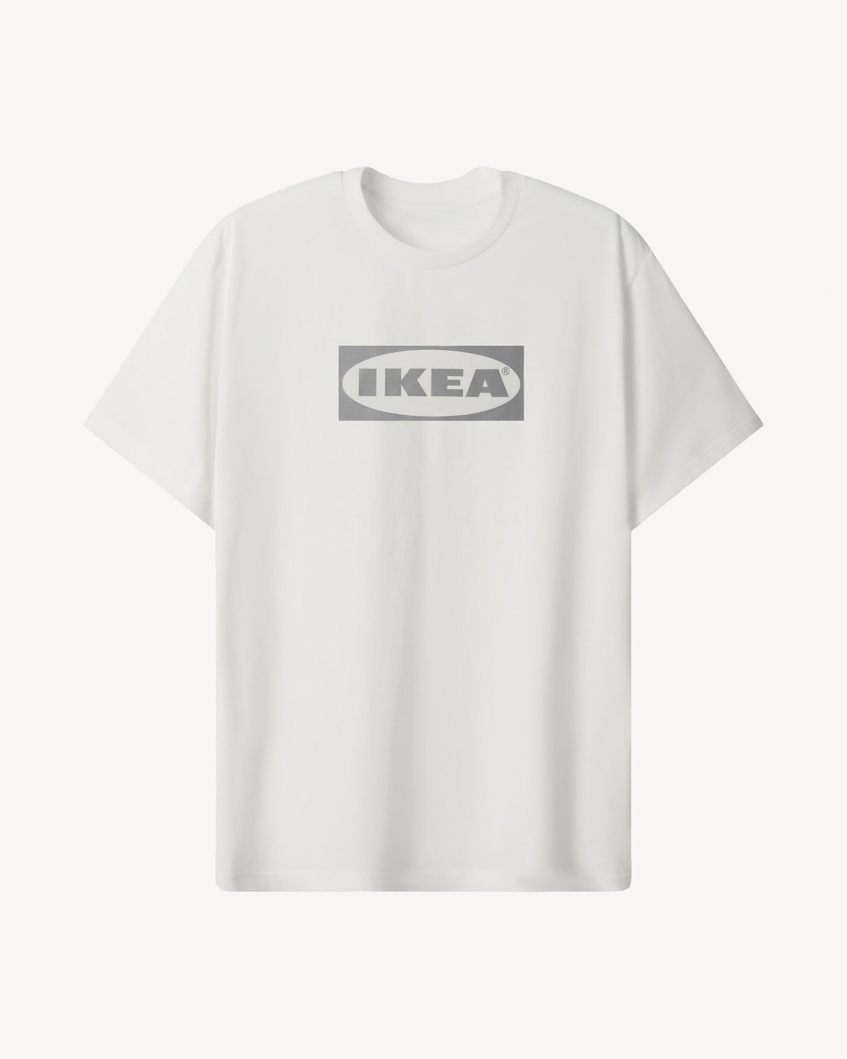 Tee IKEA® ”Box Logo” AURTIENDE silver