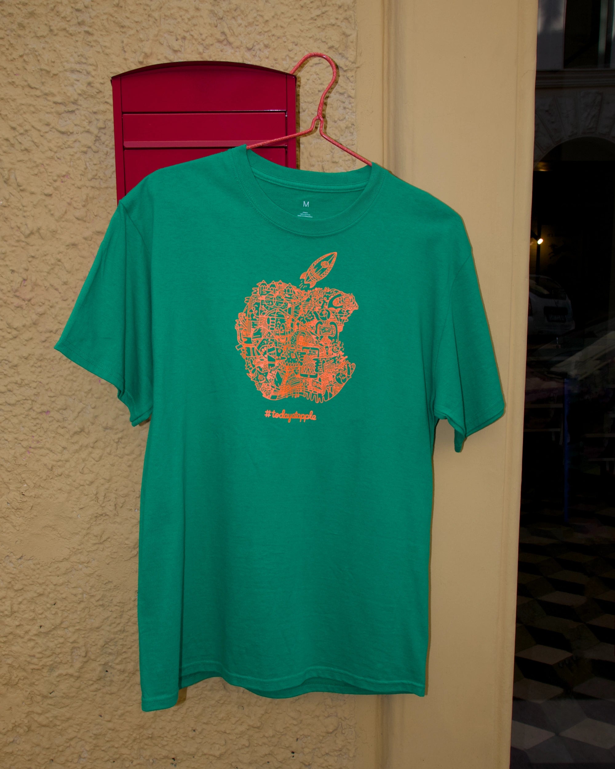 Tee Today at Apple Summer Camp '25 Scribble Green Tees Apple