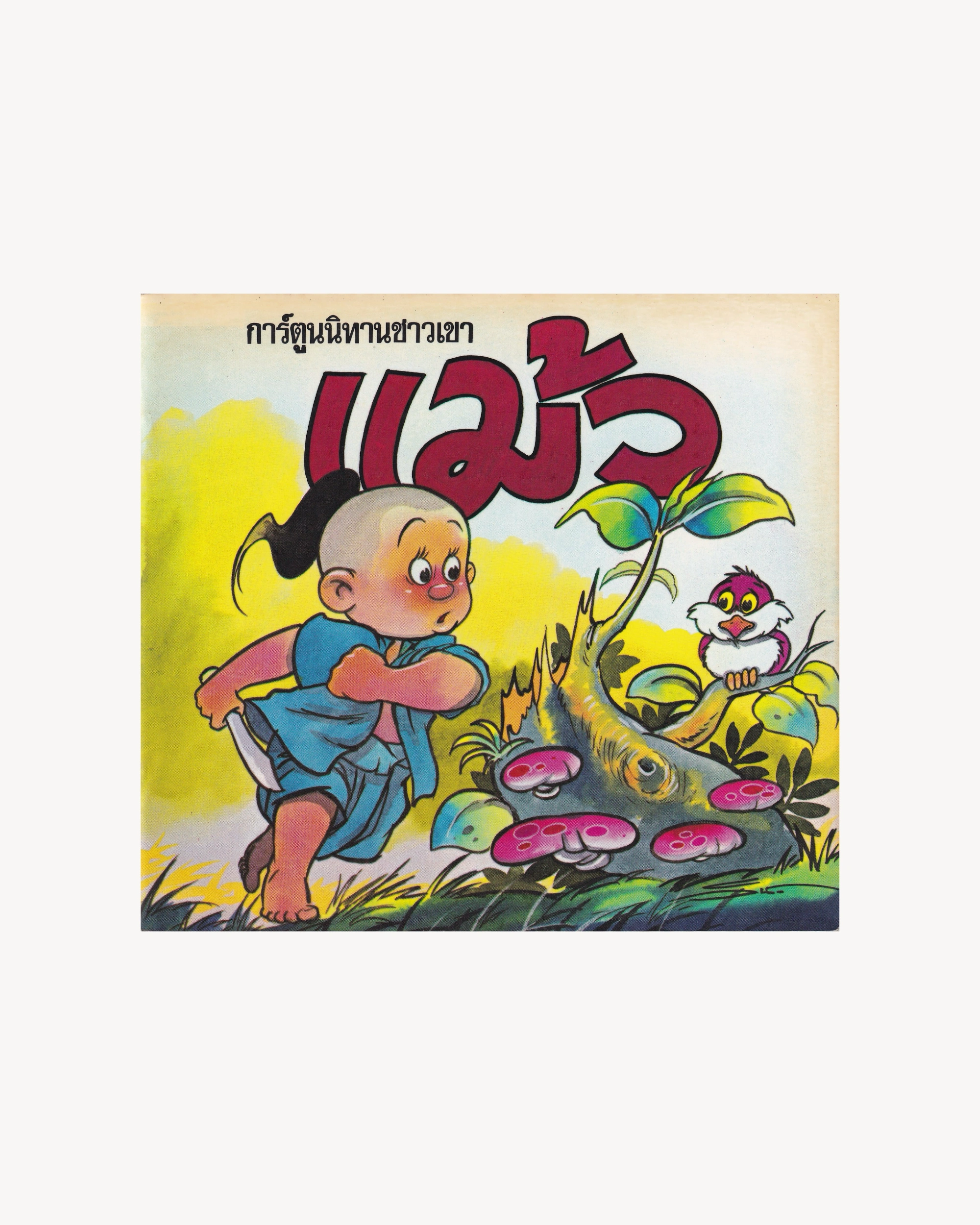 Thai Cartoons for Education “Bird” Kids Props!