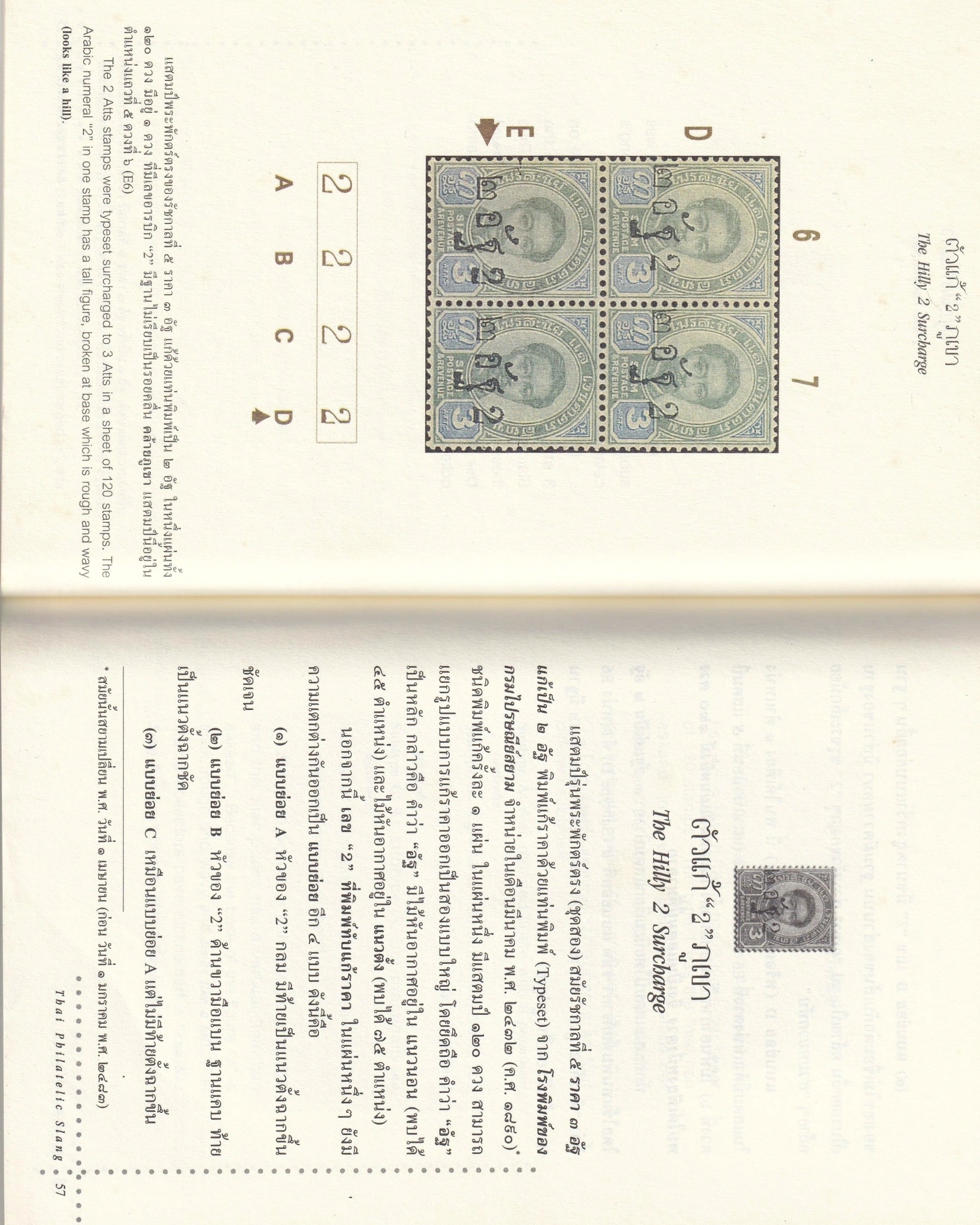Thai Philatelic Slang - Thai/English Thai Books Props!