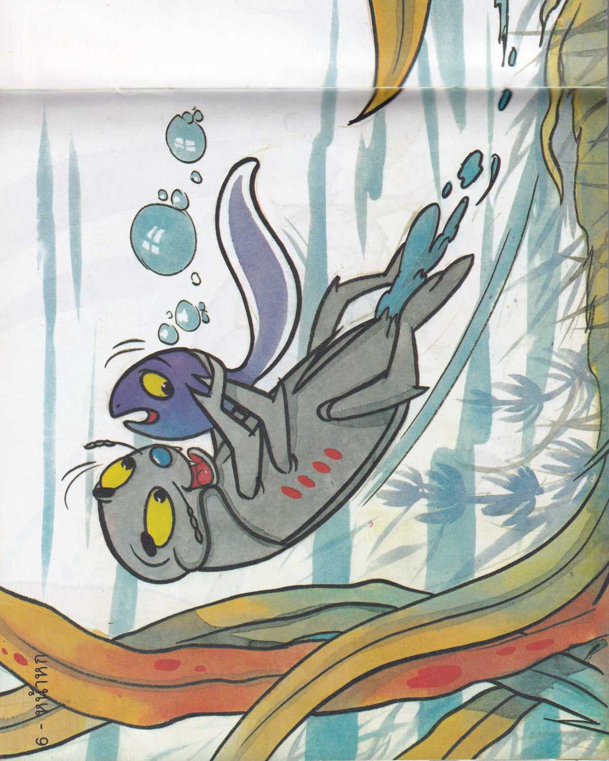 Thai Cartoons for Education “Crickets”