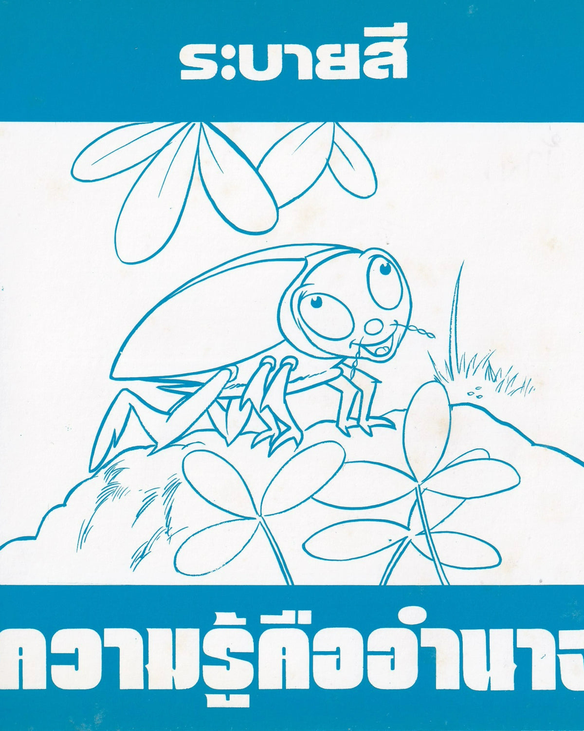 Thai Cartoons for Education “Crickets”