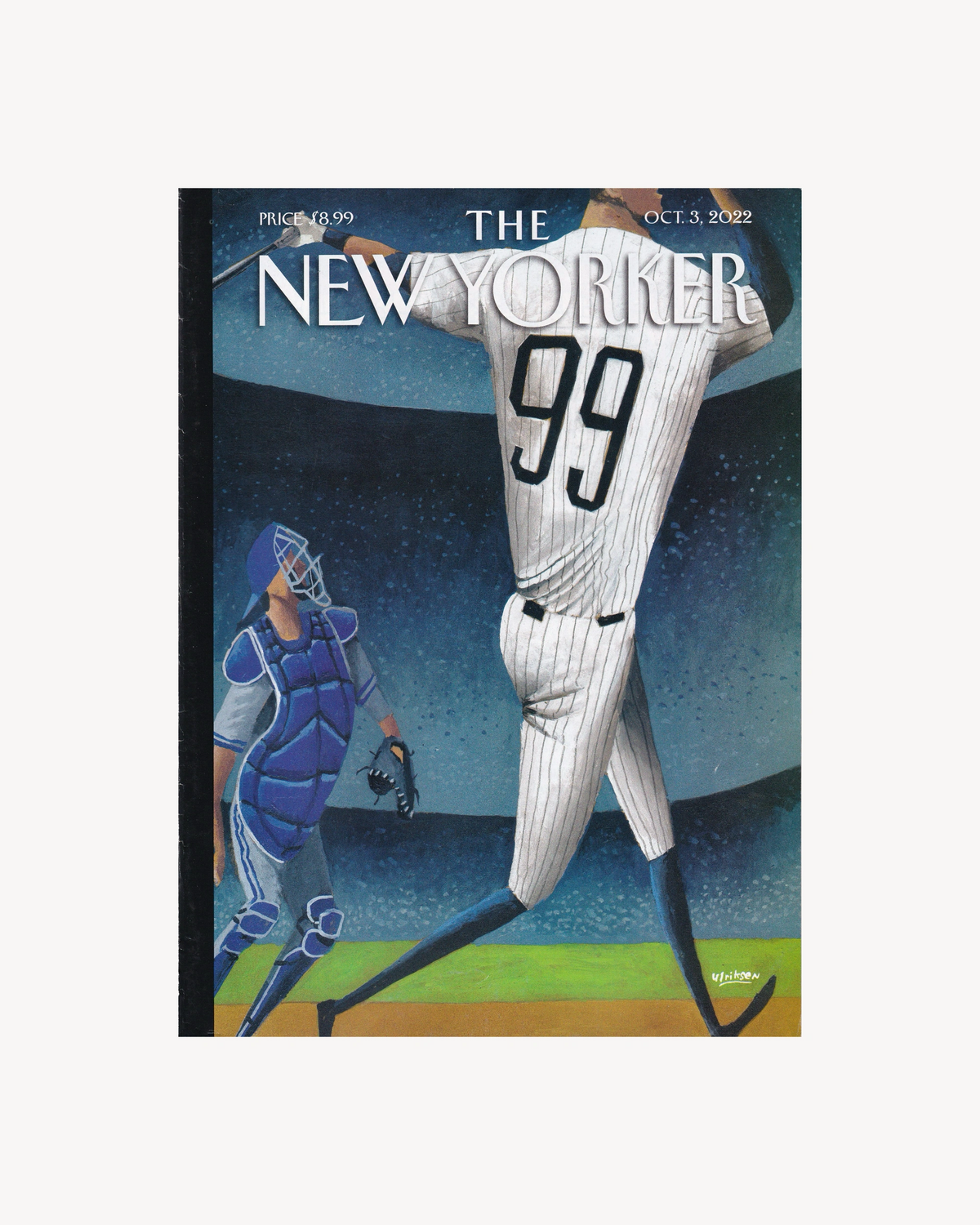 The New Yorker "All Rise!" 3 Oct. 2022 Mags & Zines The New Yorker