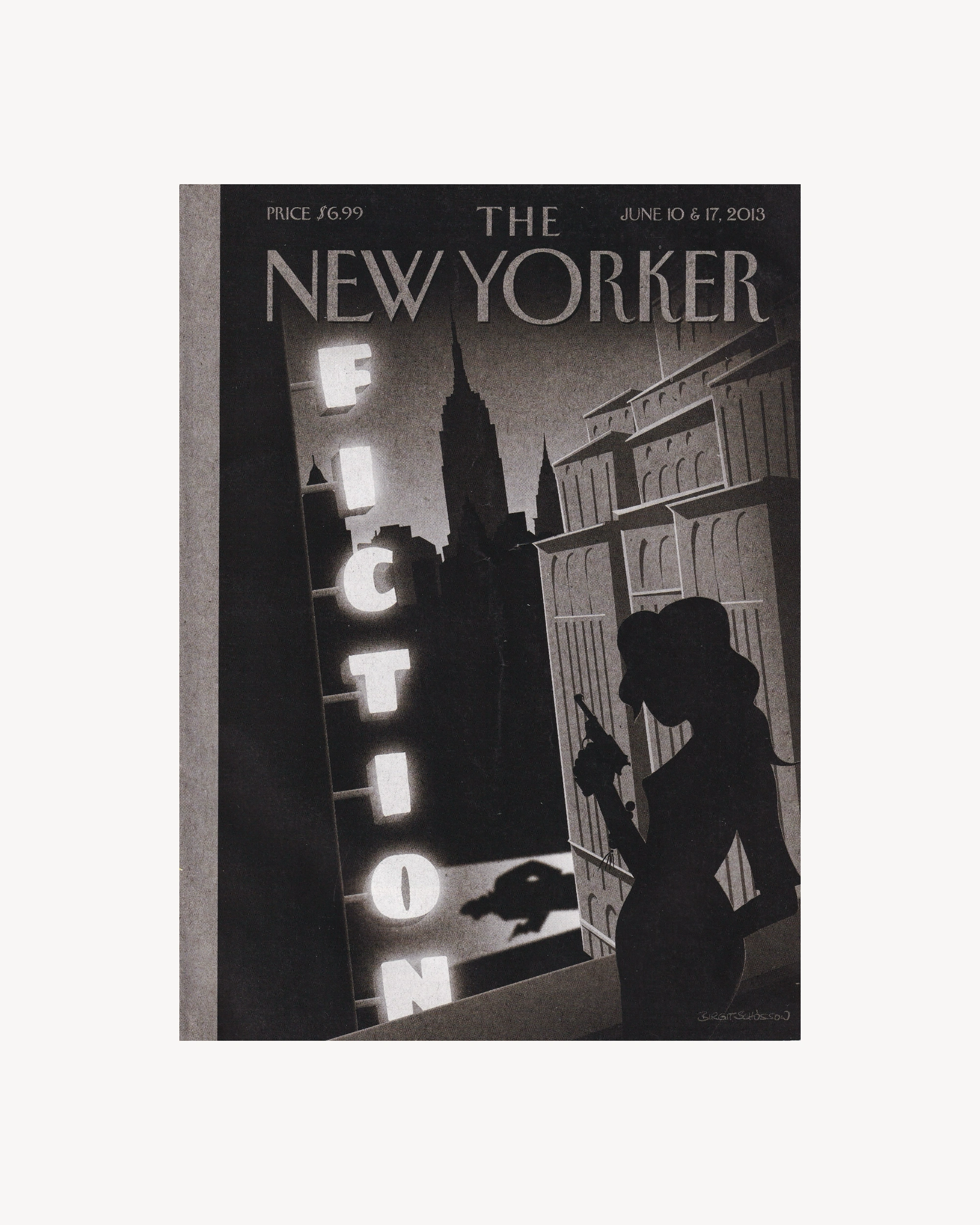 The New Yorker "Big City Noir" 10 & 17 Jun. 2013 Mags & Zines The New Yorker