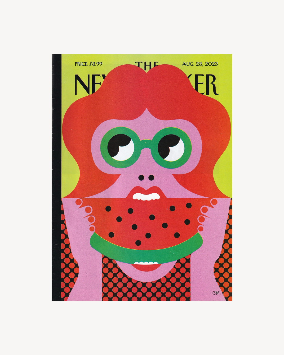 The New Yorker "Cocomero" 28 Aug. 2023 Mags & Zines The New Yorker