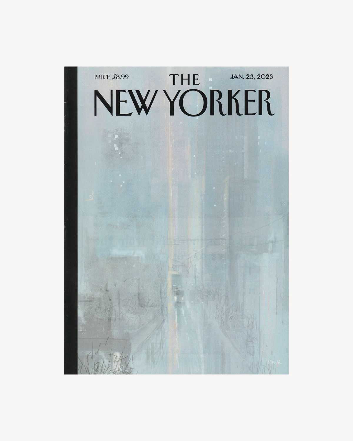 The New Yorker "Daybreak" 23 Jan. 2023 Mags & Zines The New Yorker