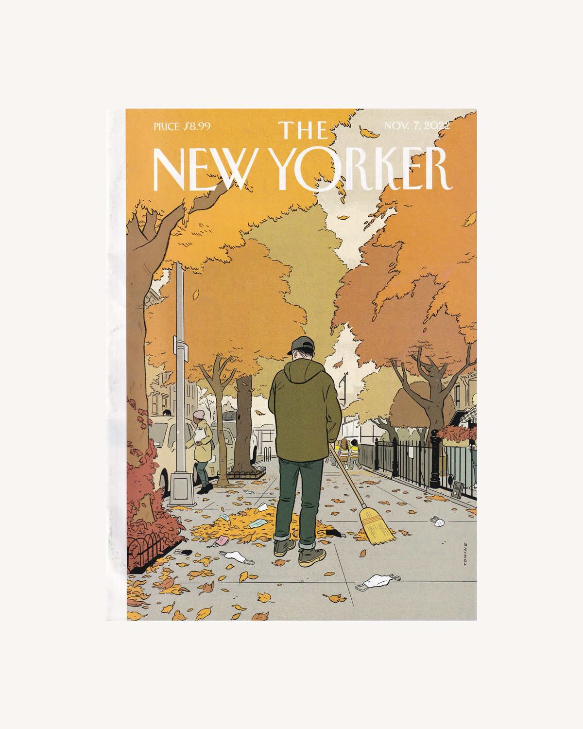 The New Yorker "Fall Sweep" 7 Nov. 2022 Mags & Zines The New Yorker