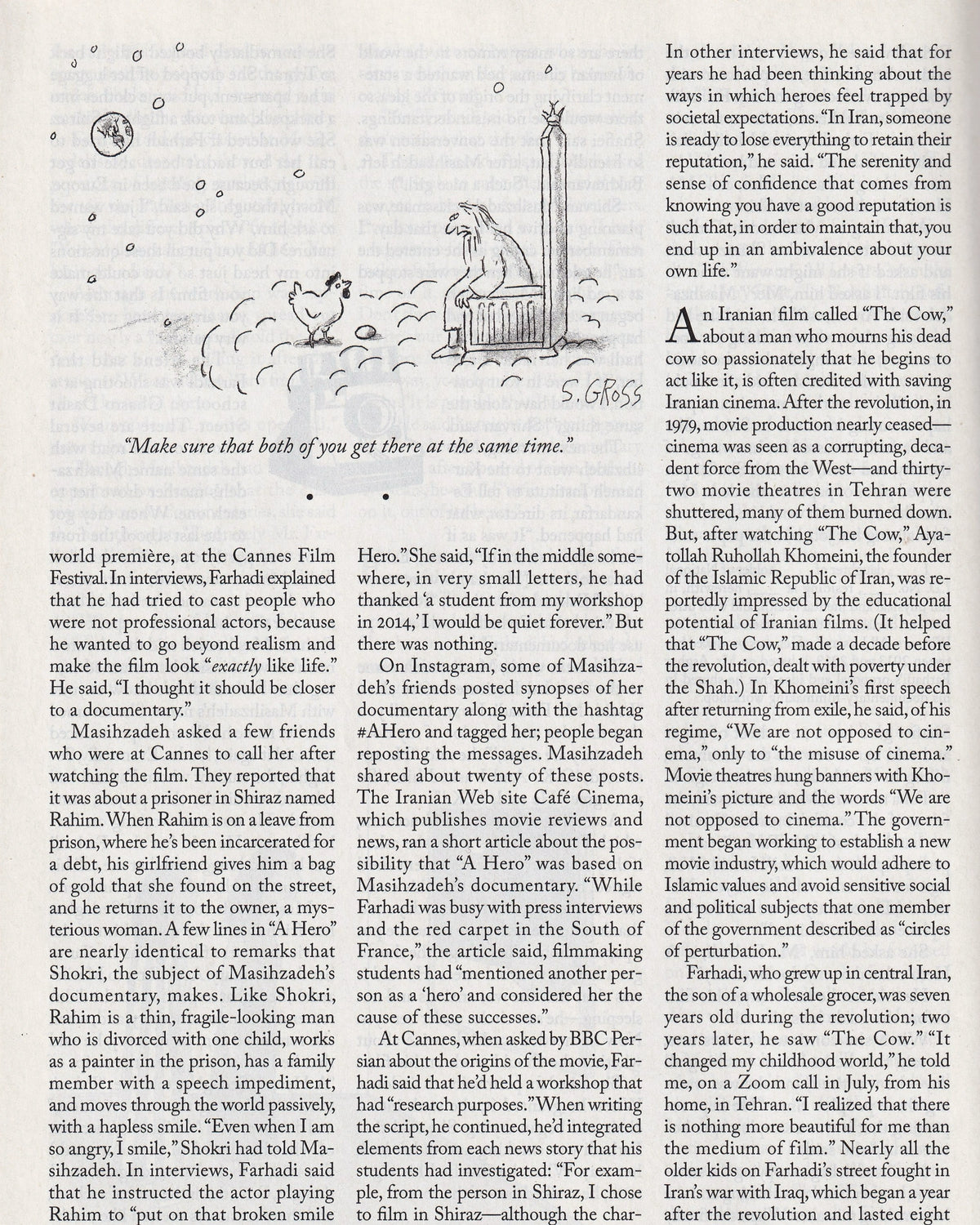 The New Yorker "Fall Sweep" 7 Nov. 2022 Mags & Zines The New Yorker