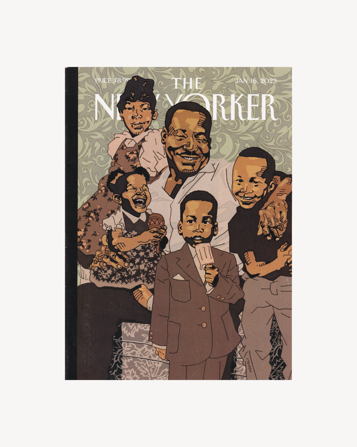 The New Yorker "Family Man" 16 Jan. 2023 Mags & Zines The New Yorker