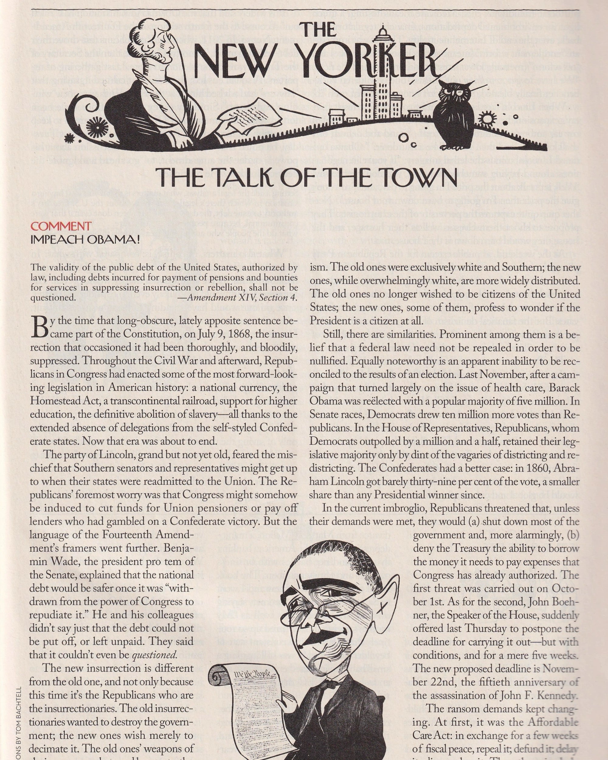 The New Yorker "Haunted House" 21 Oct. 2013 Mags & Zines The New Yorker