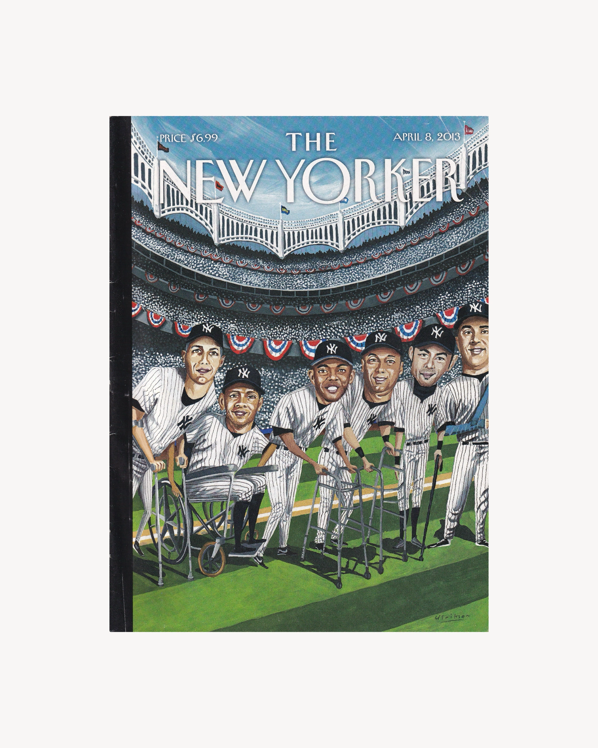 The New Yorker "Hitting Forty" 8 Apr. 2013 Mags & Zines The New Yorker