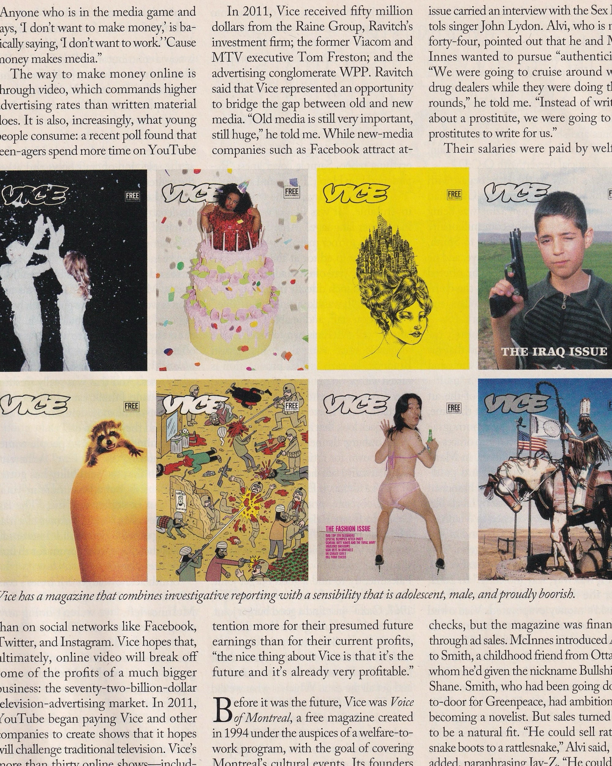 The New Yorker "Hitting Forty" 8 Apr. 2013 Mags & Zines The New Yorker