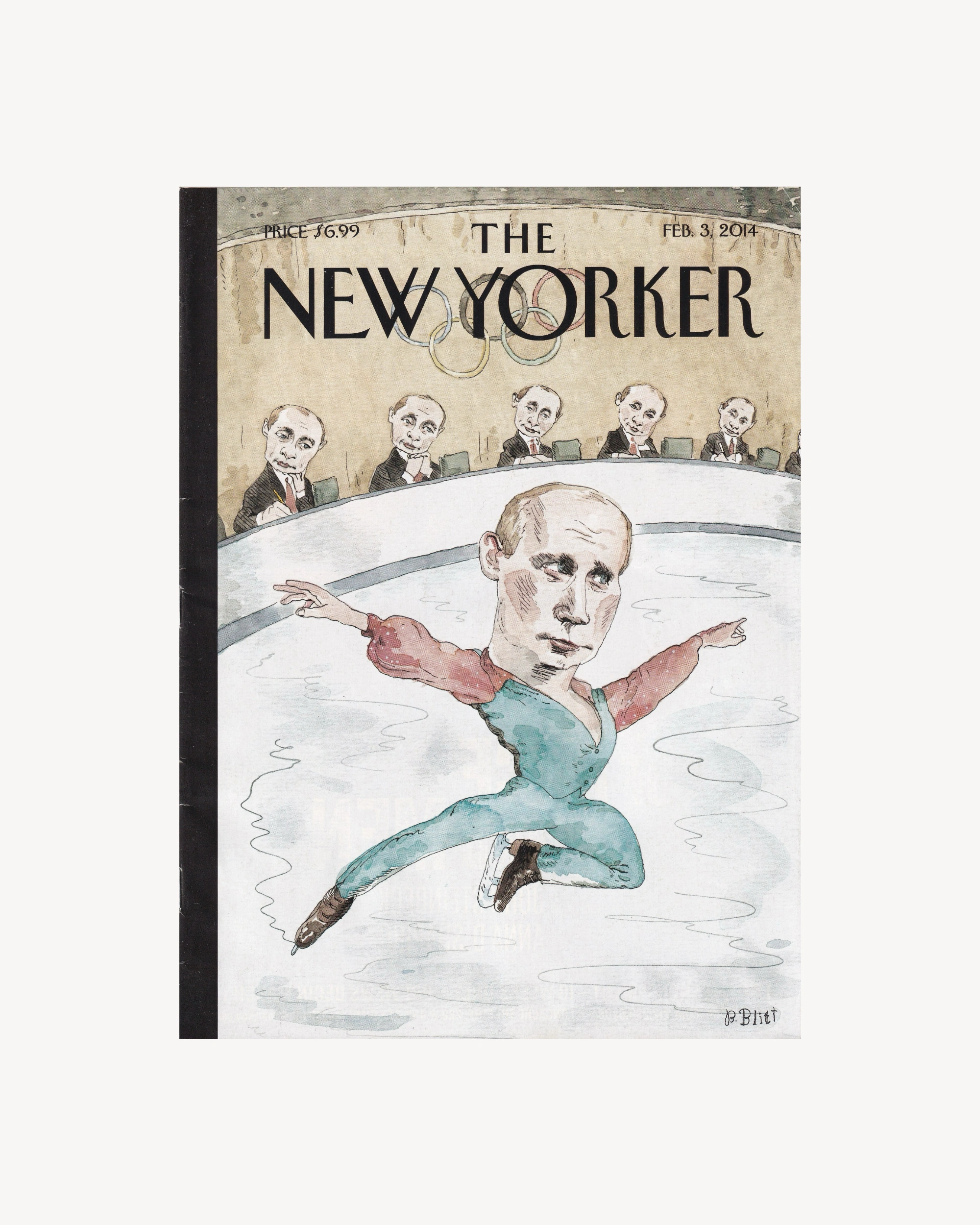 The New Yorker "Jury of His Peers" 3 Feb. 2014 Mags & Zines The New Yorker
