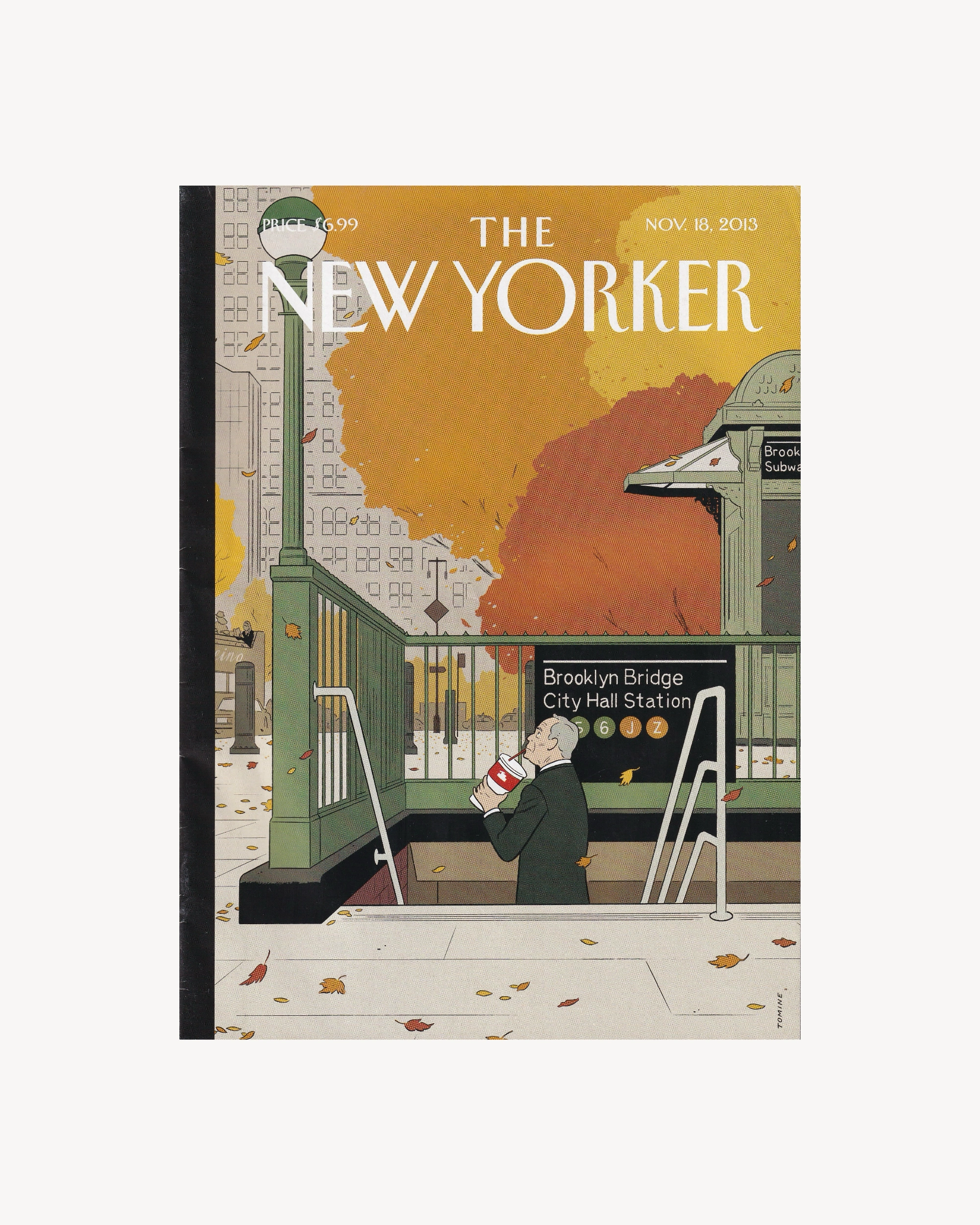 The New Yorker "Last Straw" 18 Nov. 2013 Mags & Zines The New Yorker