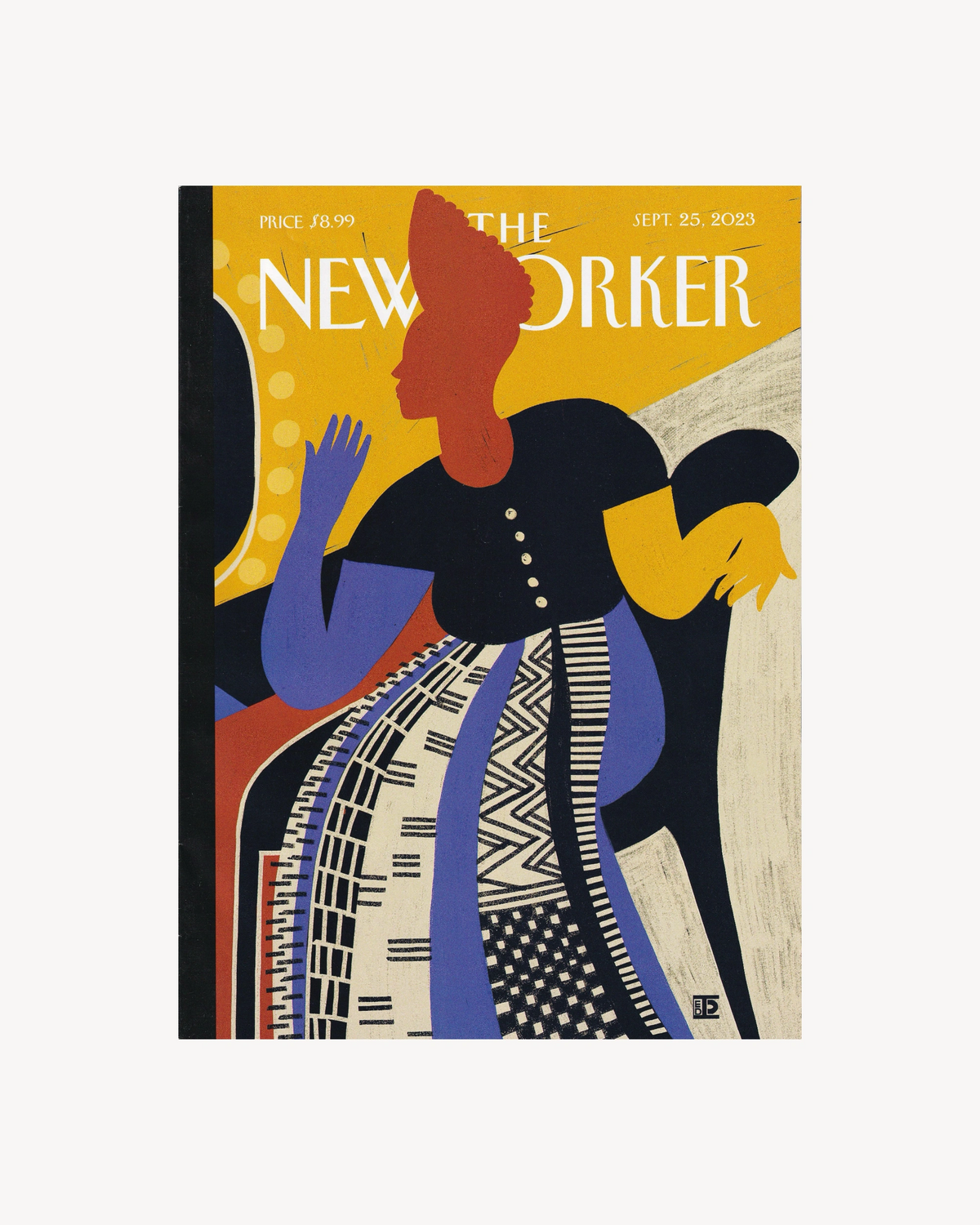 The New Yorker "Lines of Beauty" 25 Sept. 2023 Mags & Zines The New Yorker