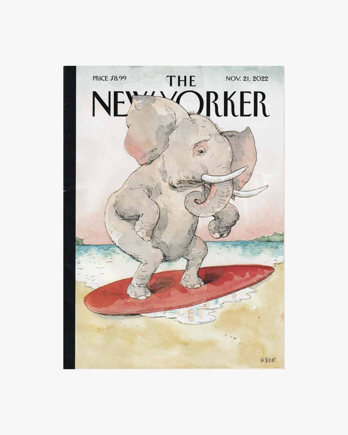 The New Yorker "Low Tide" 21 Nov. 2022 Mags & Zines The New Yorker