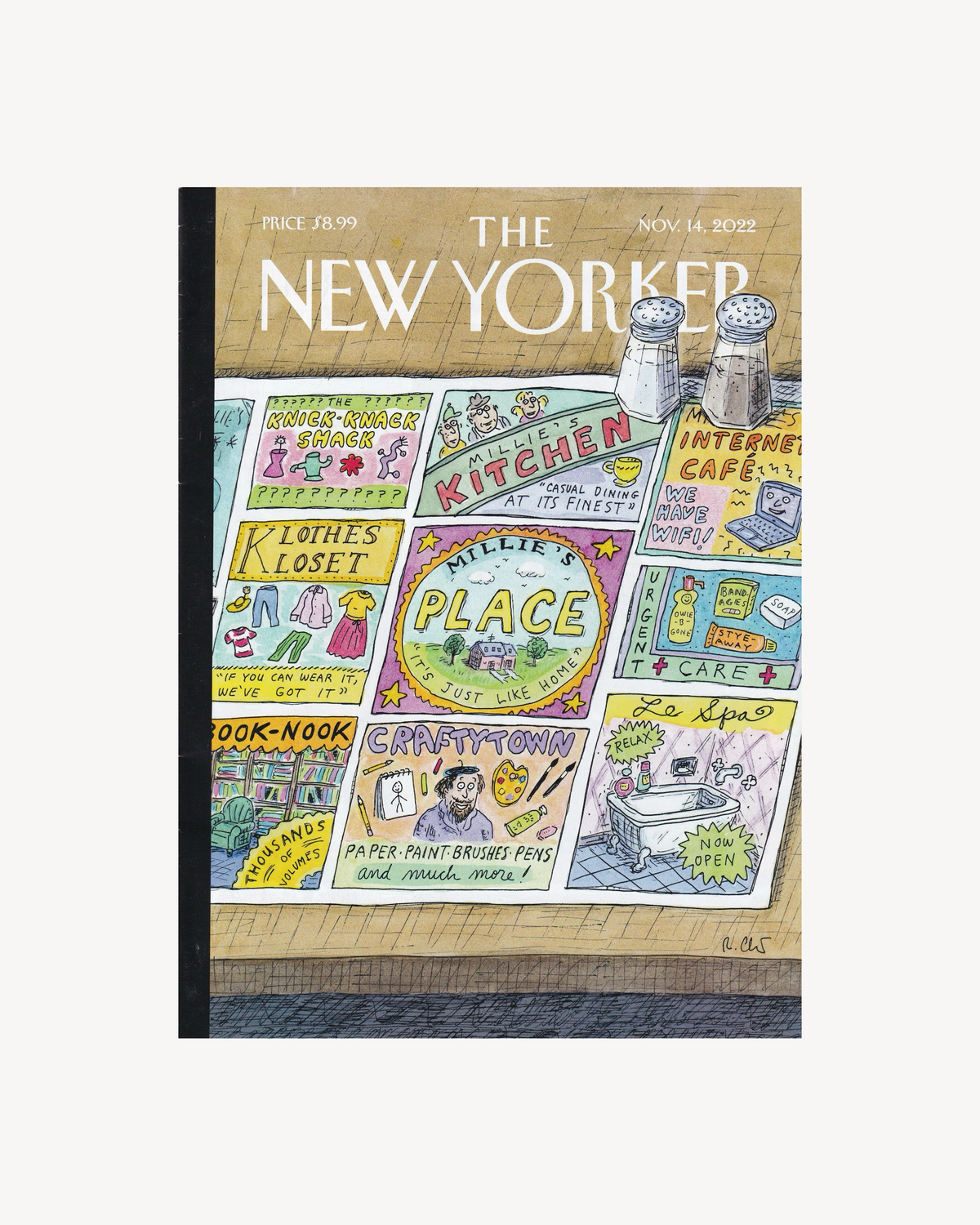 The New Yorker "Neighborhood's Finest" 14 Nov. 2022 Mags & Zines The New Yorker