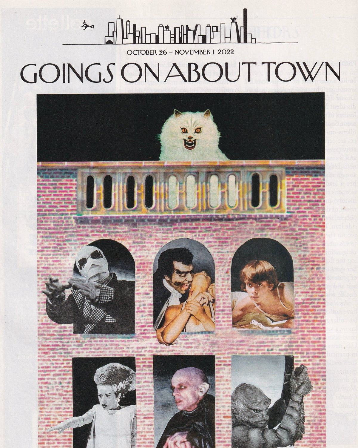 The New Yorker "Old Haunts" 31 Oct. 2022 Mags & Zines The New Yorker