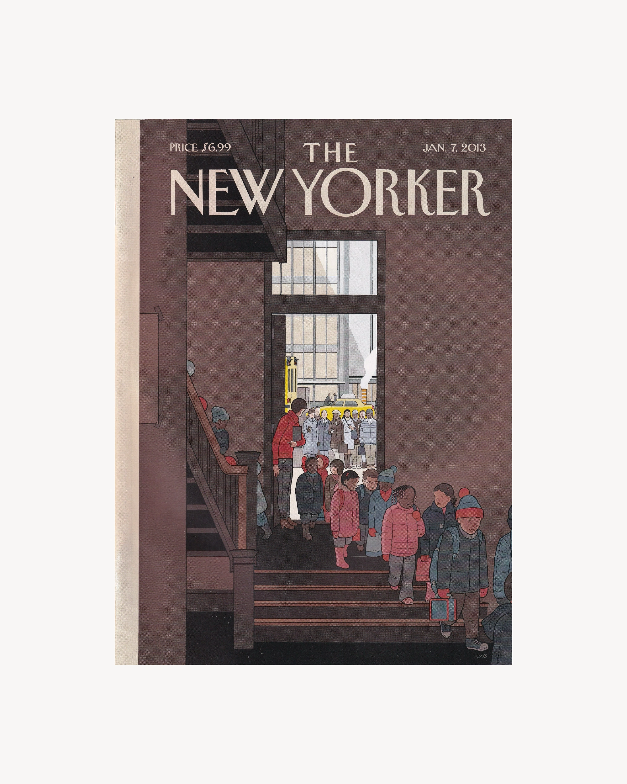 The New Yorker "Threshold" 7 Jan. 2013 Mags & Zines The New Yorker