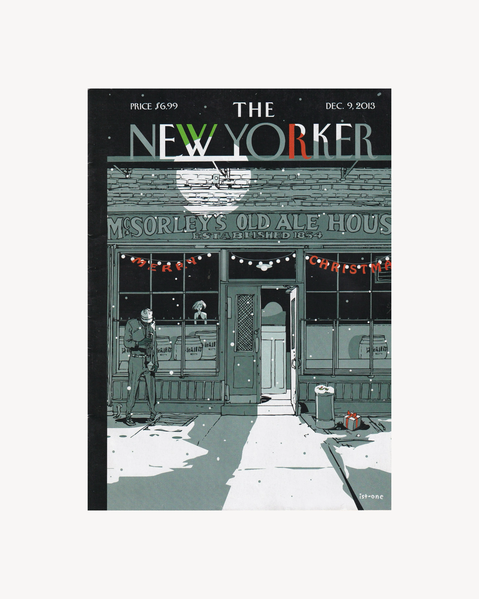 The New Yorker "Tis the Season" 9 Dec. 2013 Mags & Zines The New Yorker