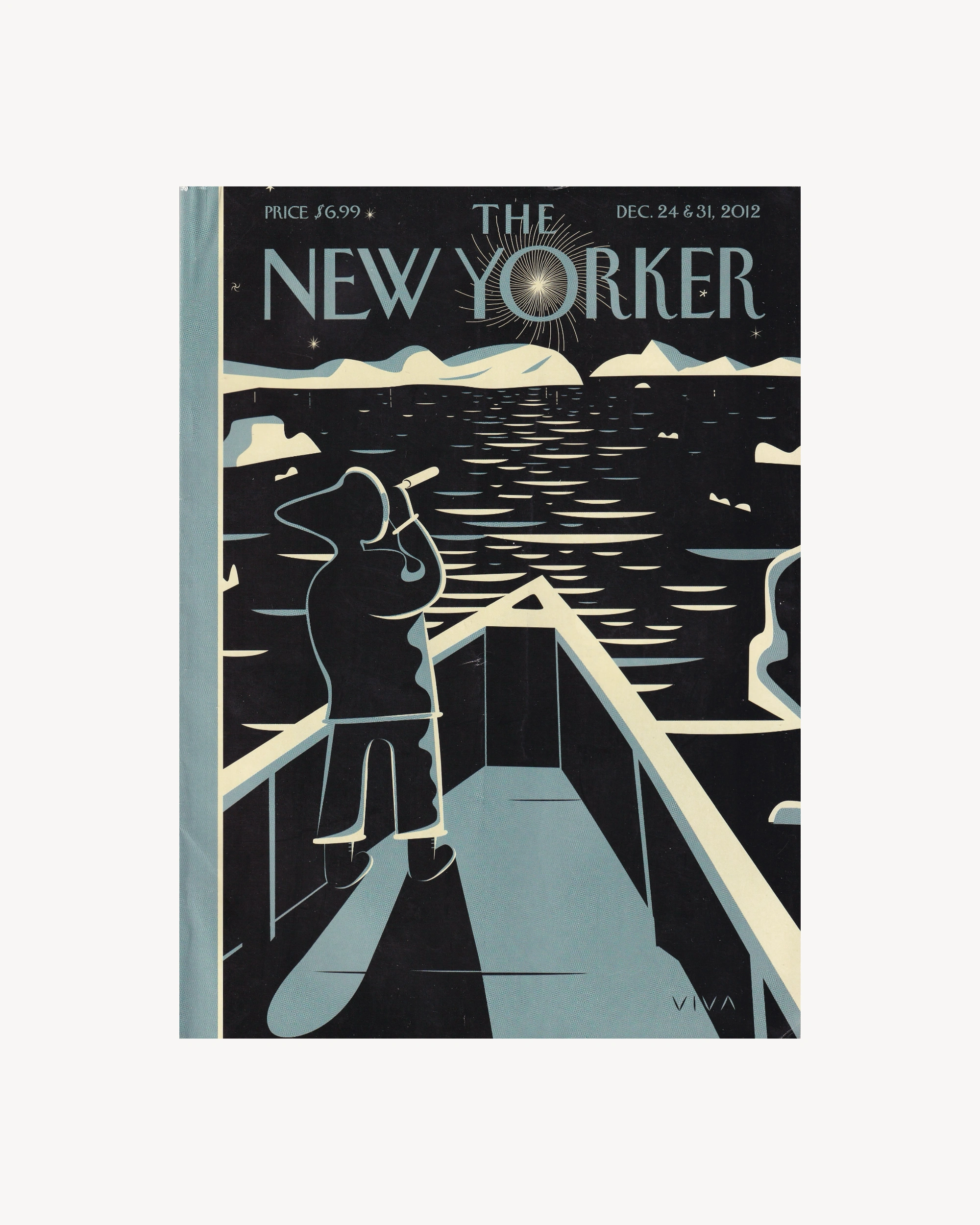 The New Yorker "Top of the World" 24 & 31 Dec. 2012 Mags & Zines The New Yorker