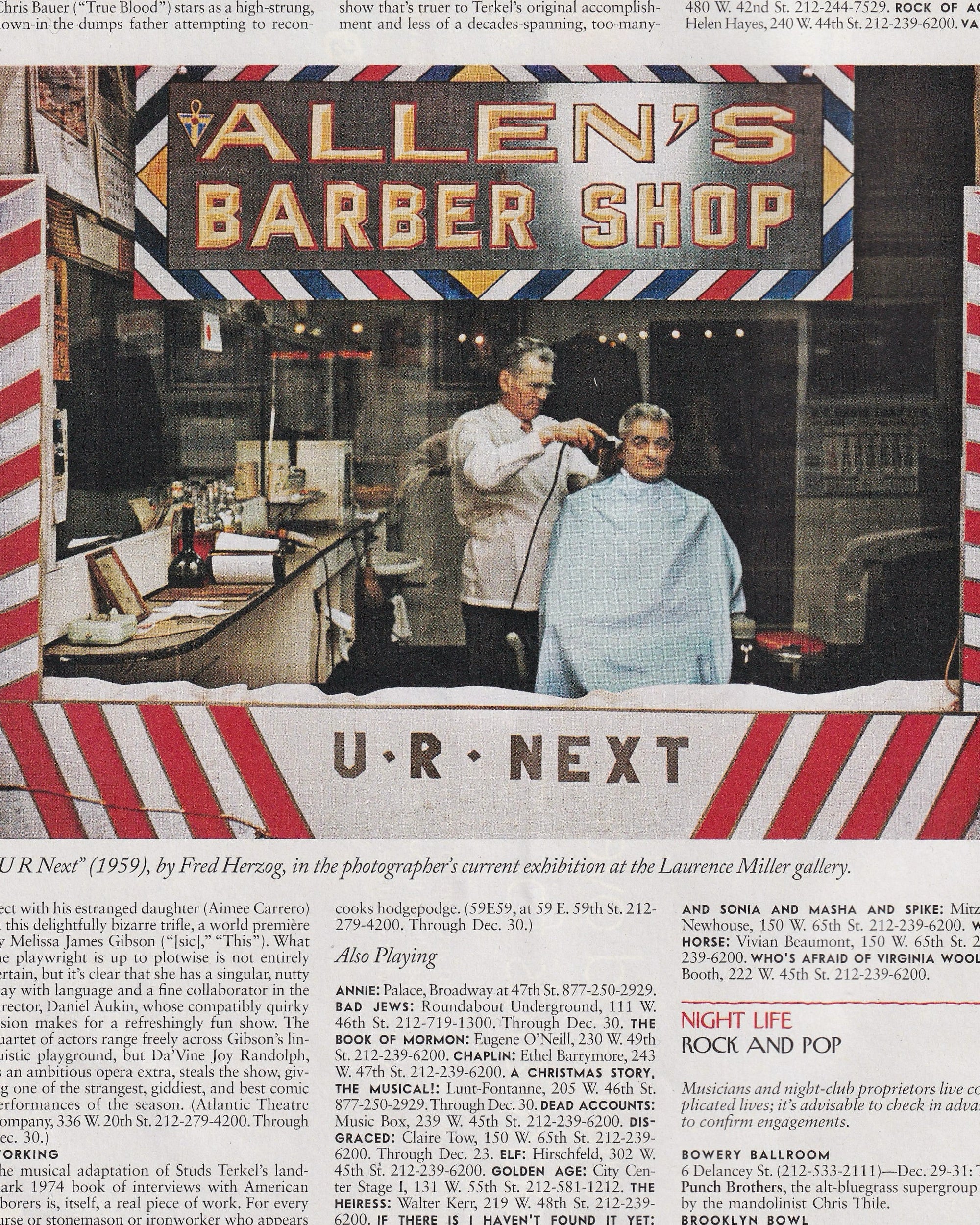 The New Yorker "Top of the World" 24 & 31 Dec. 2012 Mags & Zines The New Yorker