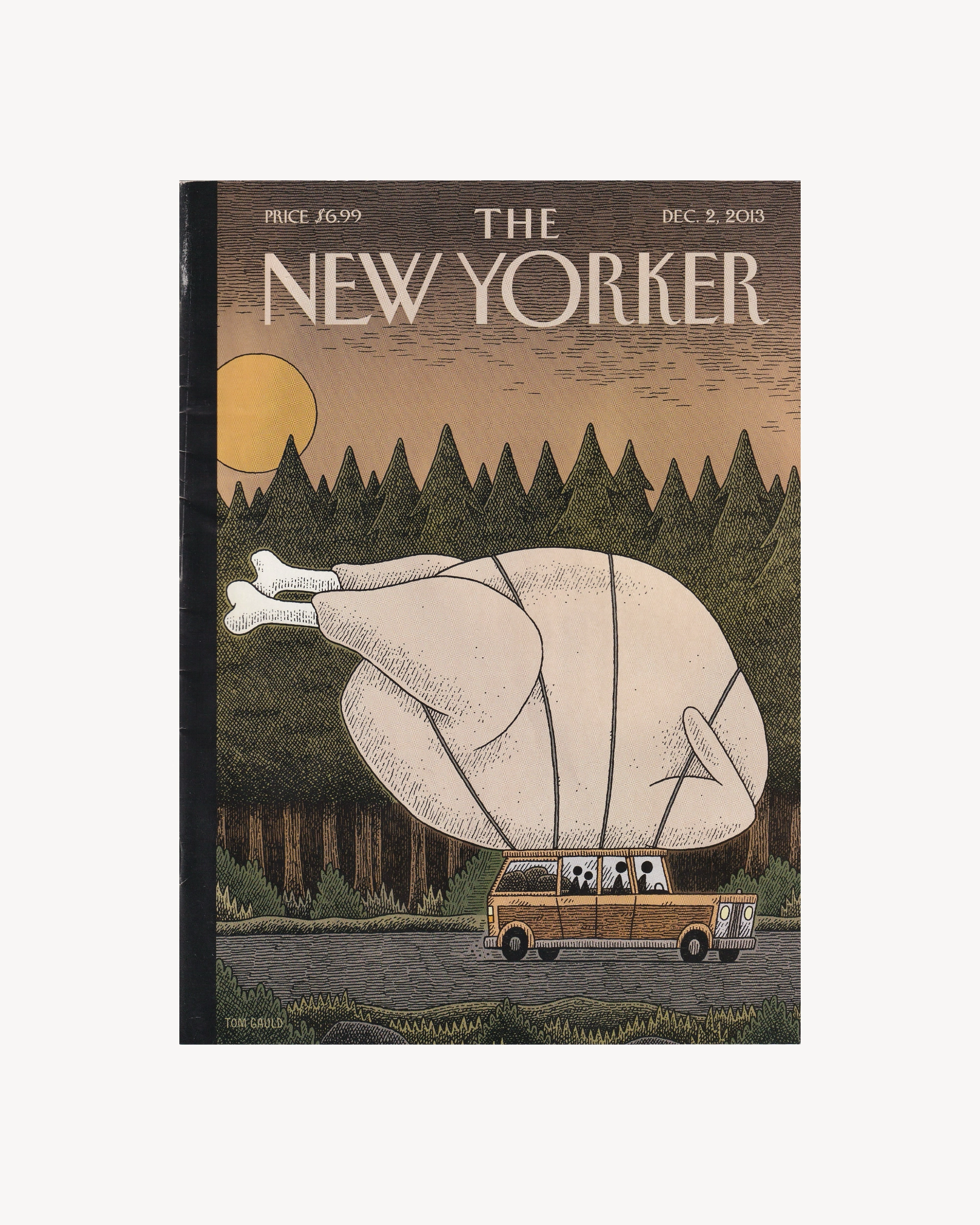 The New Yorker "Turkey Day" 2 Dec. 2013 Mags & Zines The New Yorker