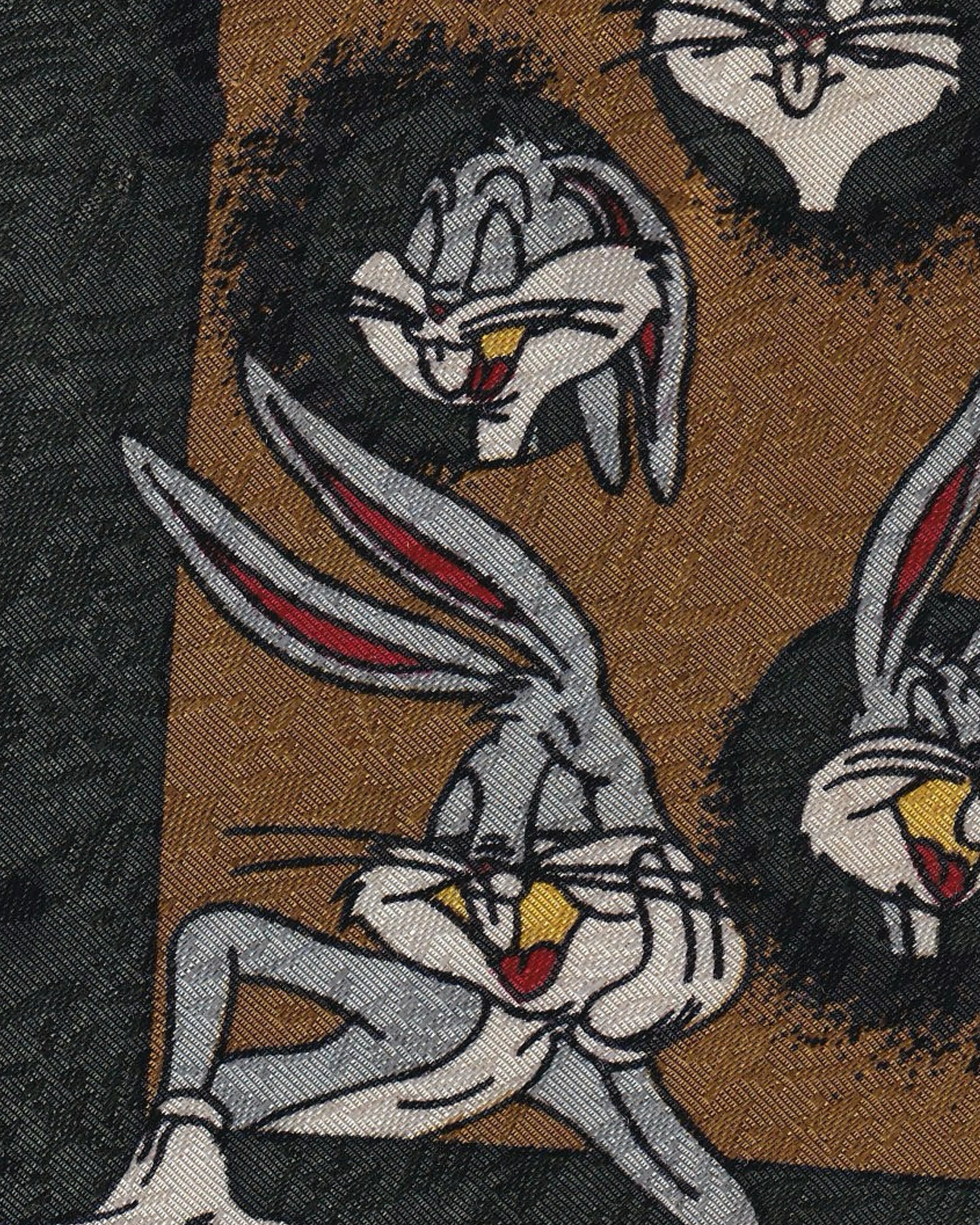 Tie “Bugs Bunny Piano” Looney Tunes Ties Looney Tunes