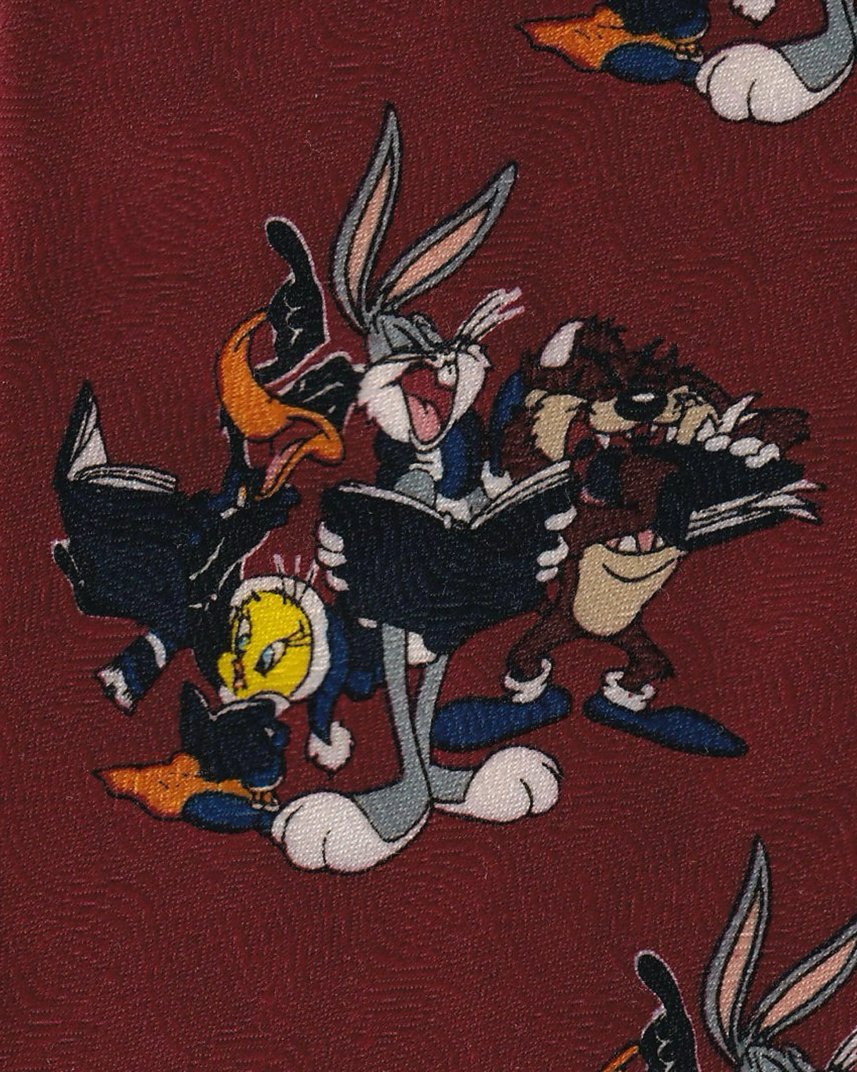 Tie “Bugs Bunny, Duffy Duck, Taz & Tweety Bird Singing” Looney Tunes