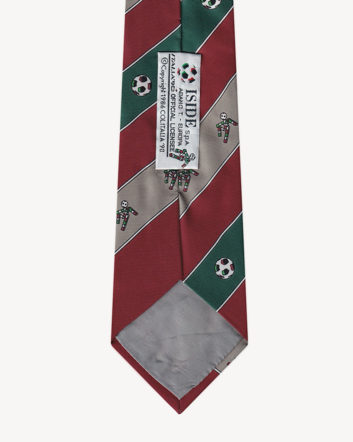 Tie "Italia '90 World Cup" Ties Iside Spa