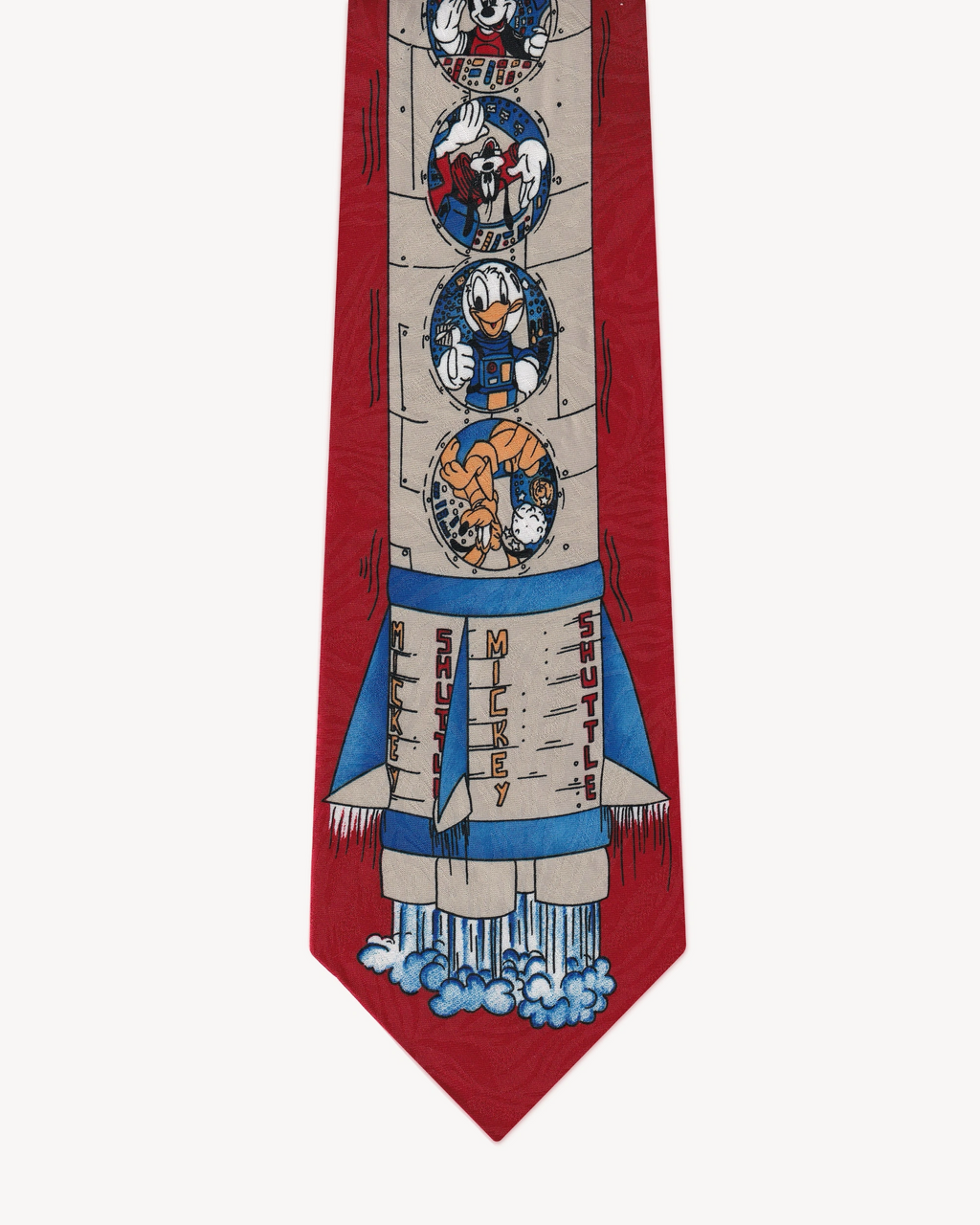Tie “Mickey Mouse Shuttle” red - Disney