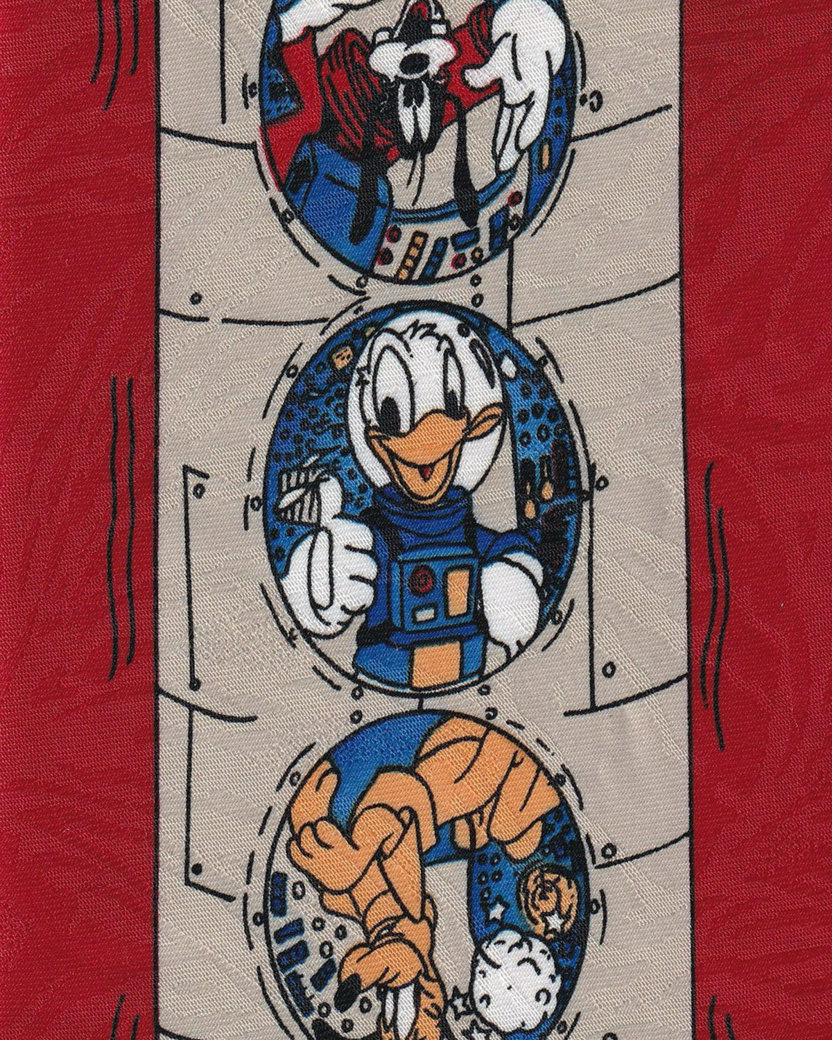 Tie “Mickey Mouse Shuttle” red - Disney