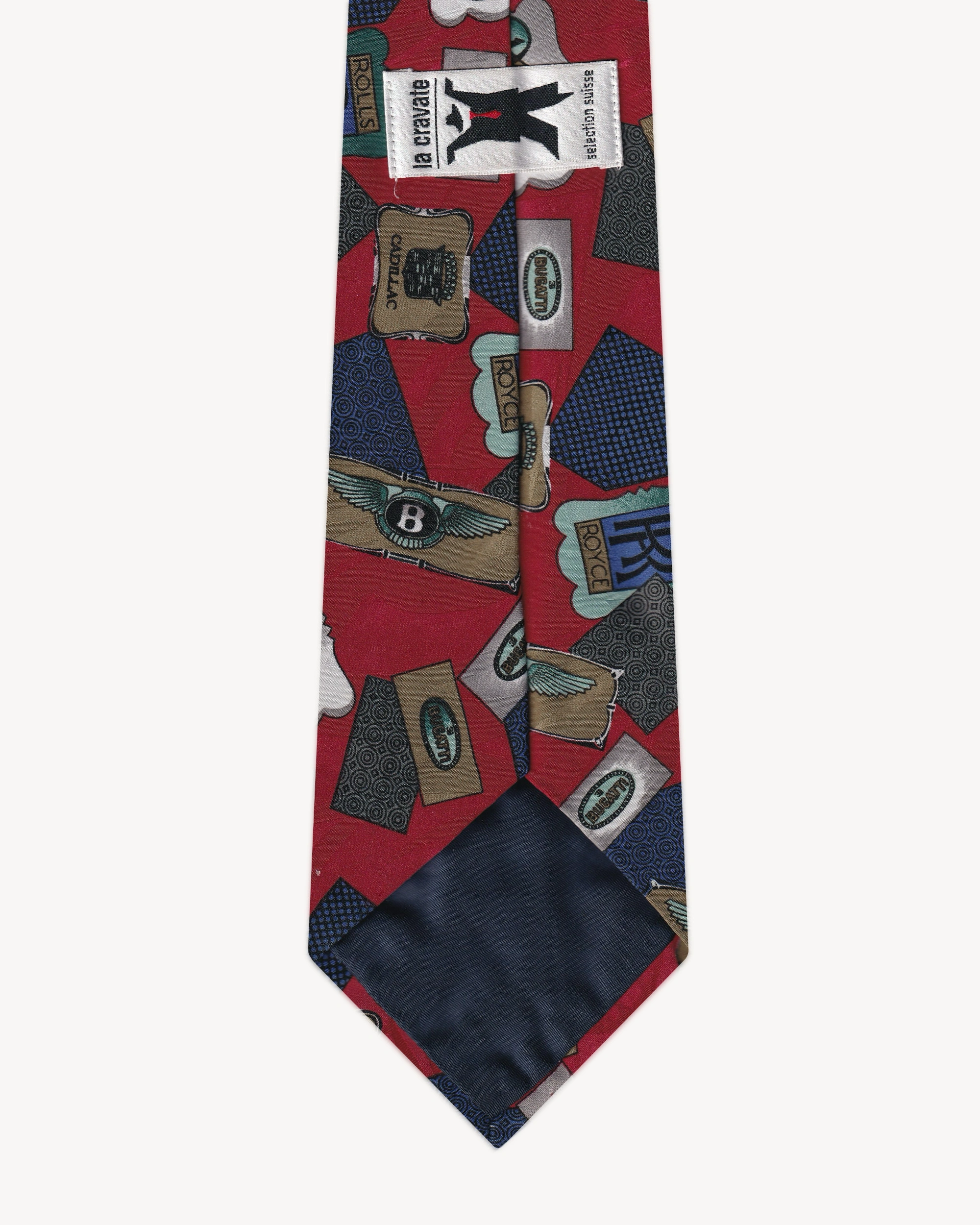 Tie "Rolls Royce, Cadillac, Bentley and Bugatti"