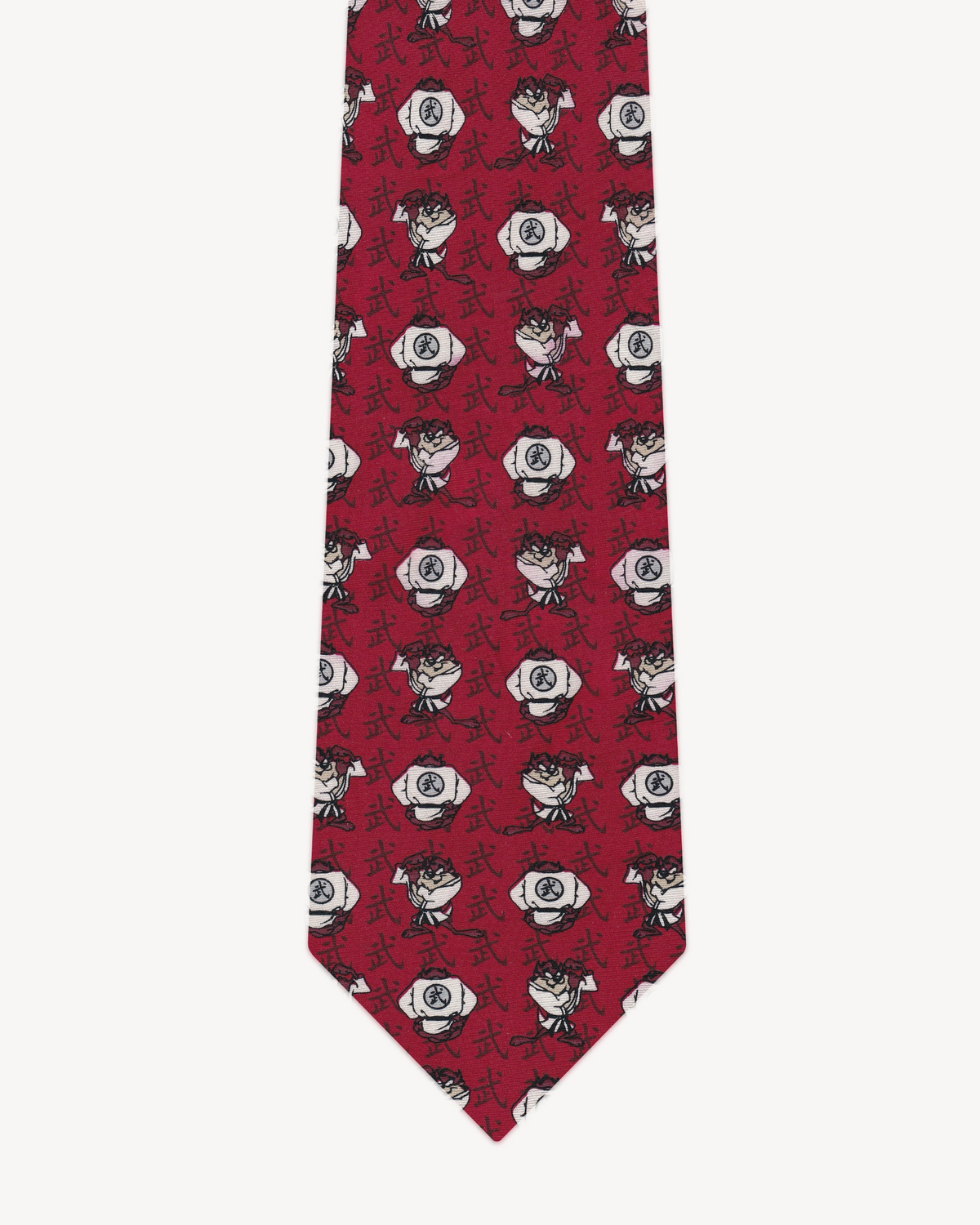 Tie “Tasmania practicing Martial Arts” Looney Tunes