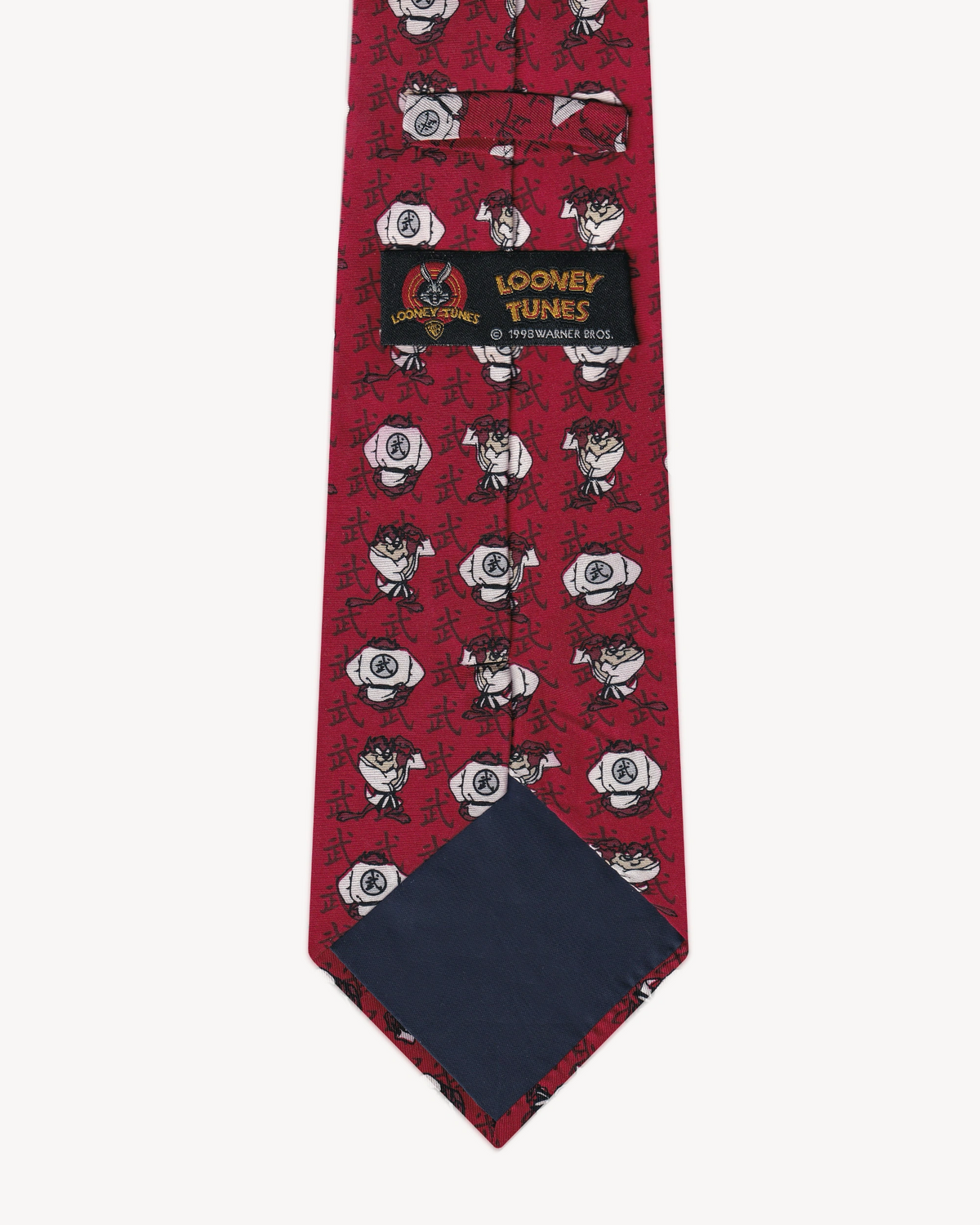 Tie “Tasmania practicing Martial Arts” Looney Tunes