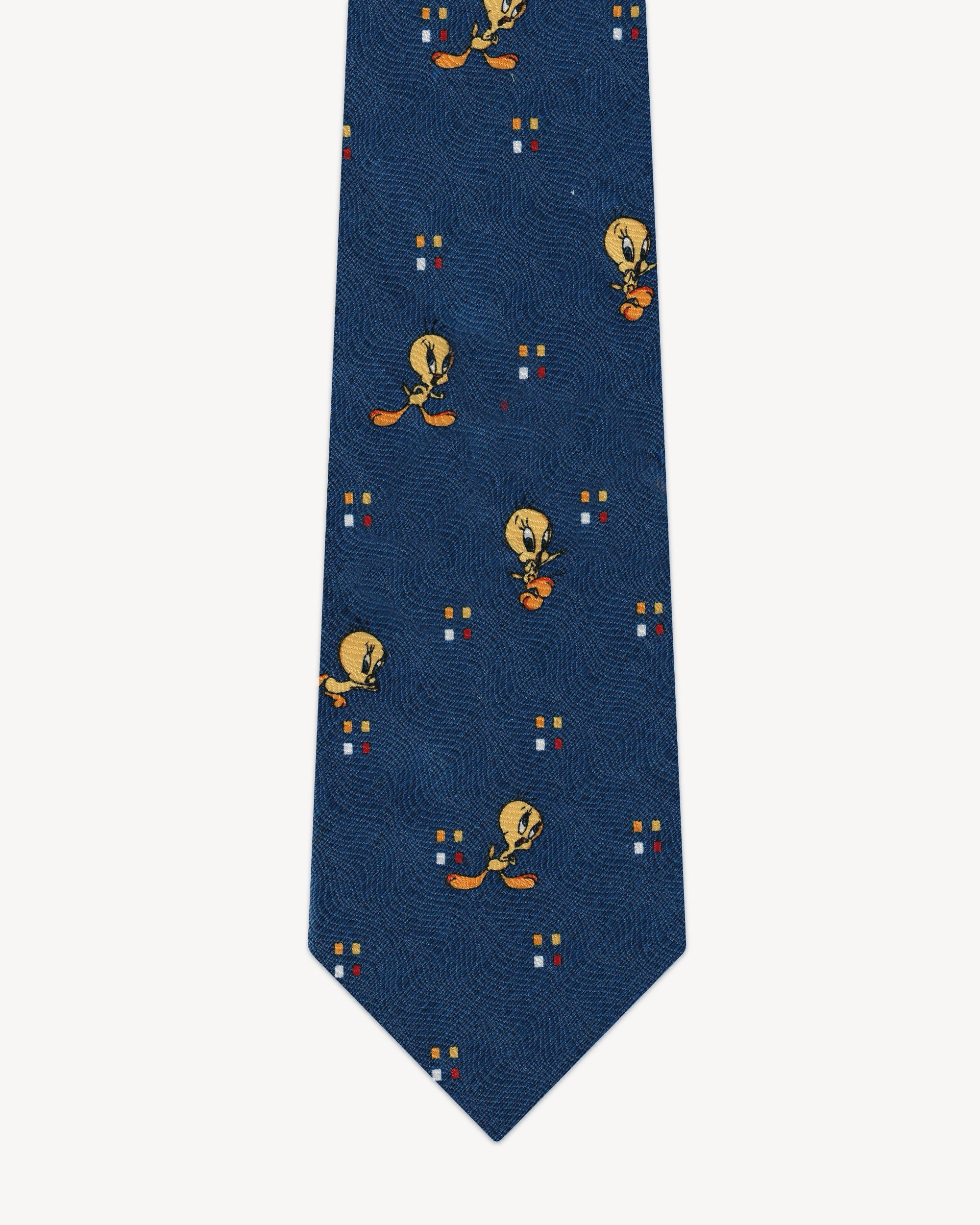 Tie “Tweety Bird and squares” Looney Tunes
