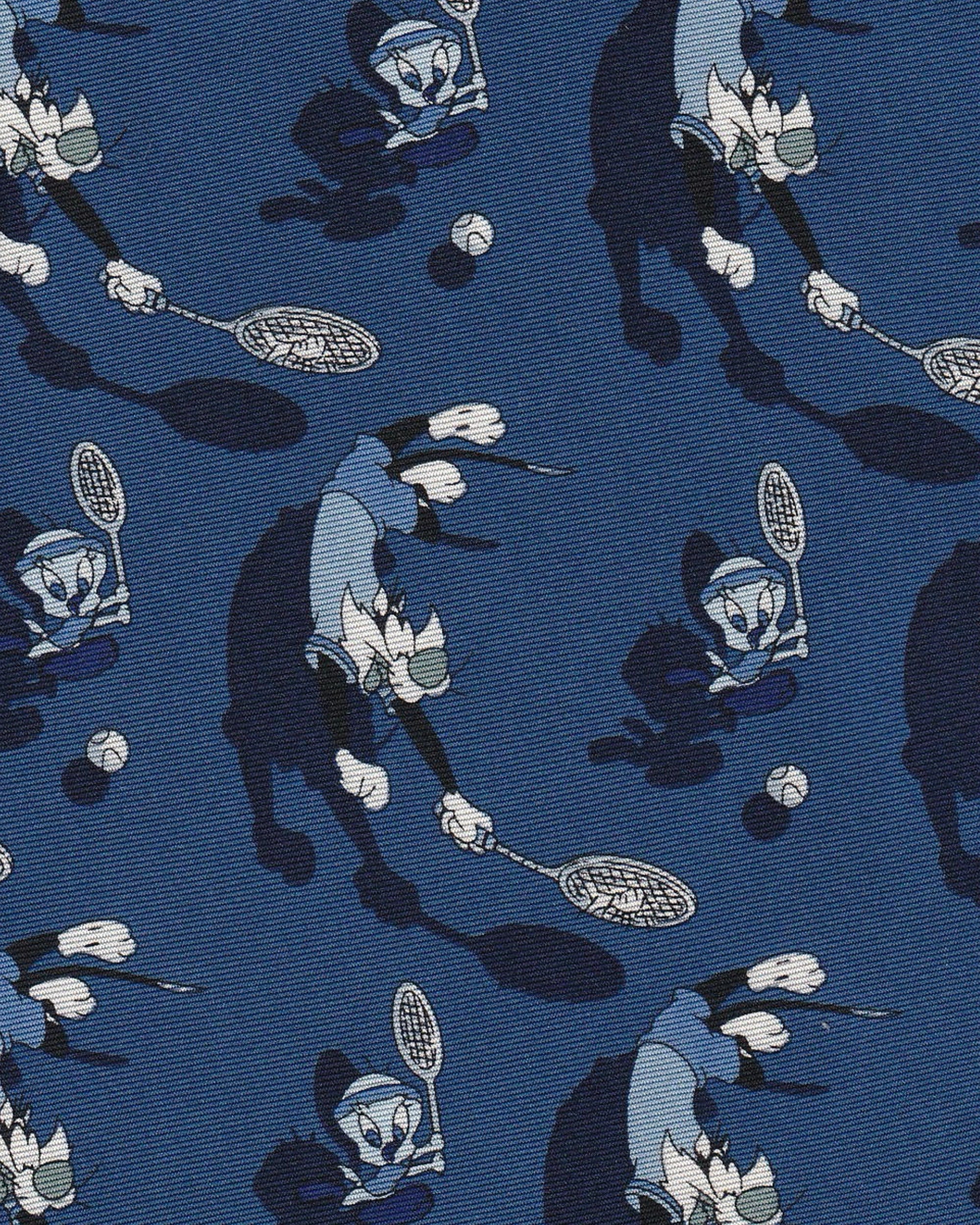 Tie “Tweety Bird vs Sylvester at Tennis” Looney Tunes Ties Looney Tunes