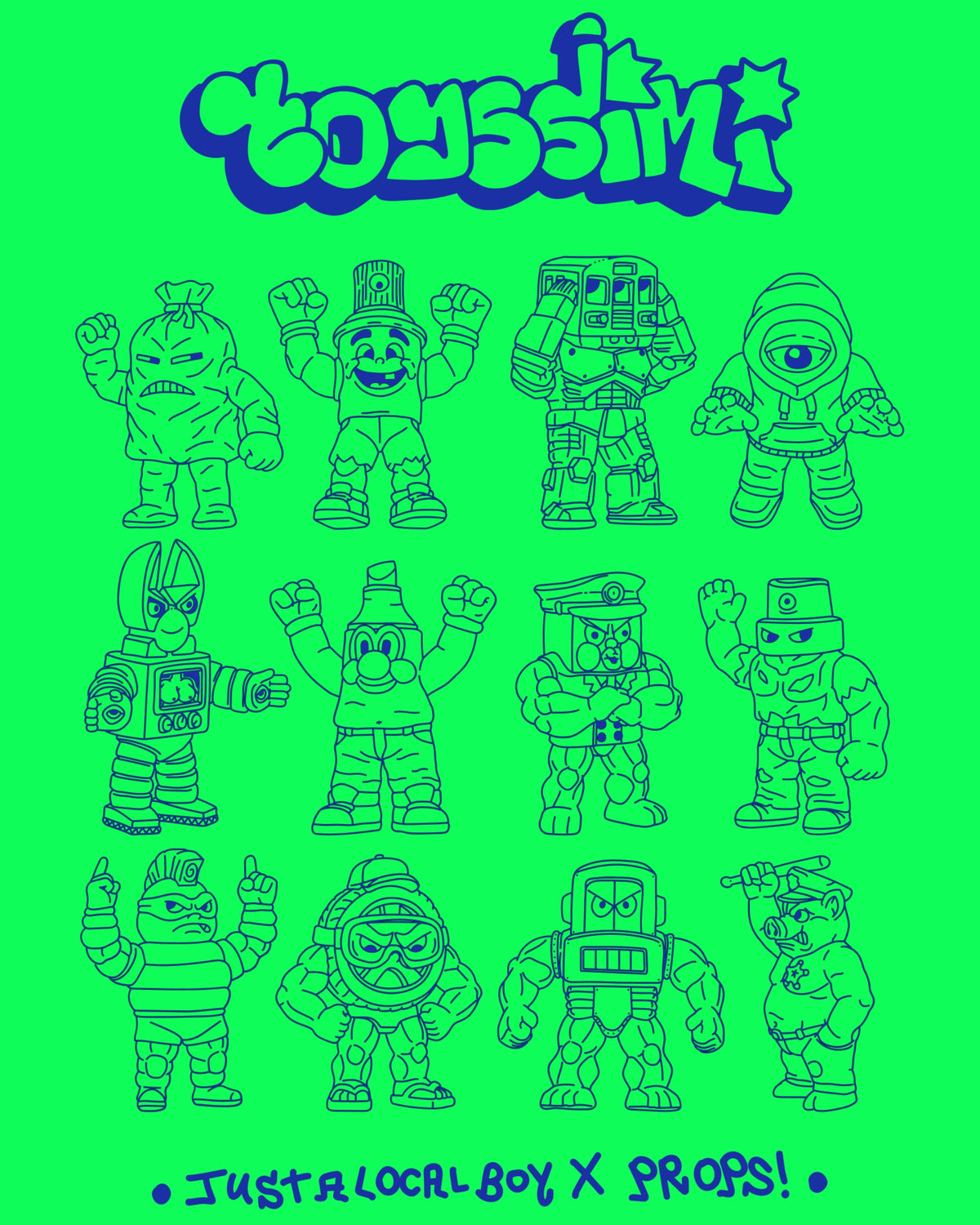 Toyssimi Misc. Just a Local Boy x Props!