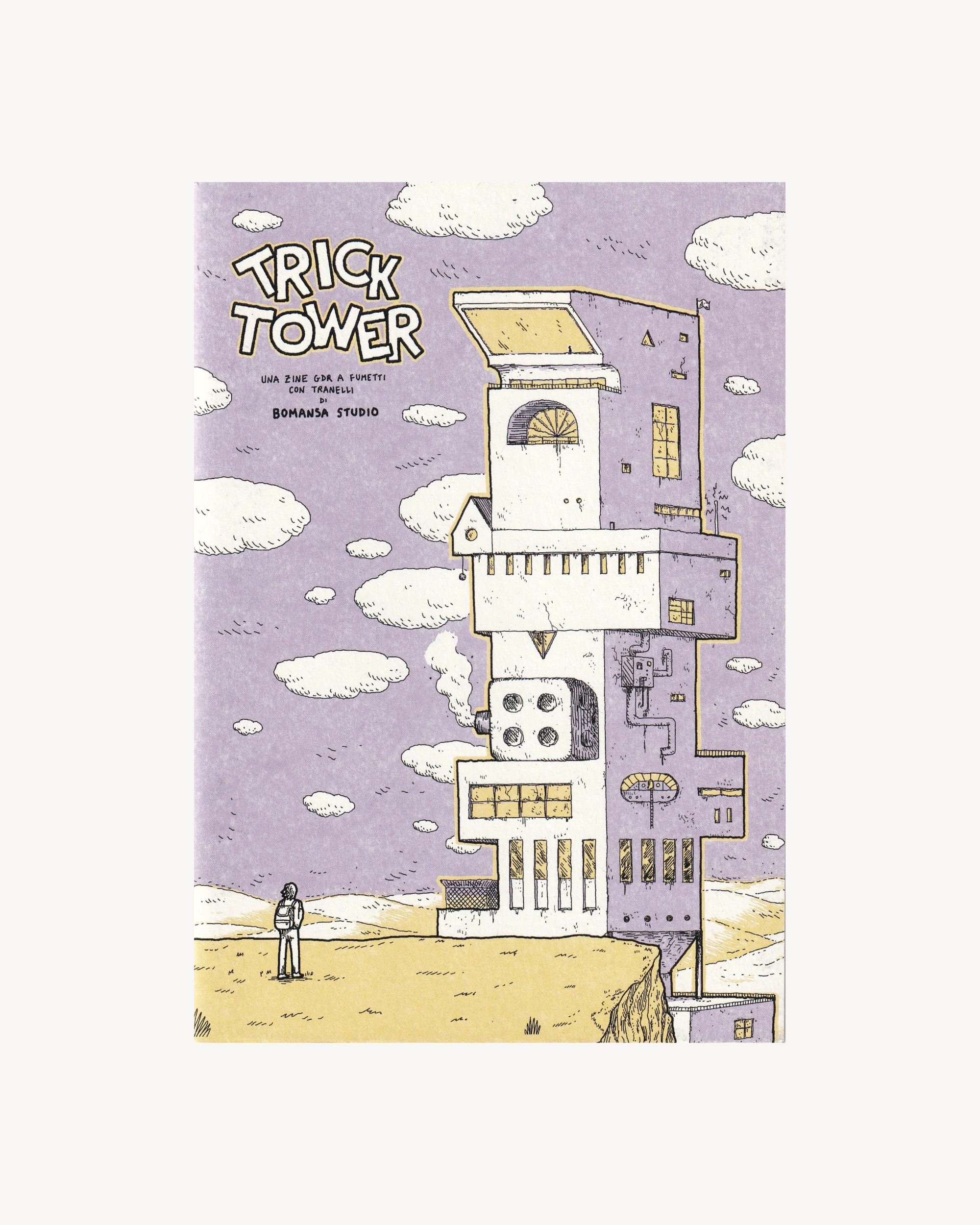 Trick Tower - Bomansa Studio - Italian Zines Bomansa Studio