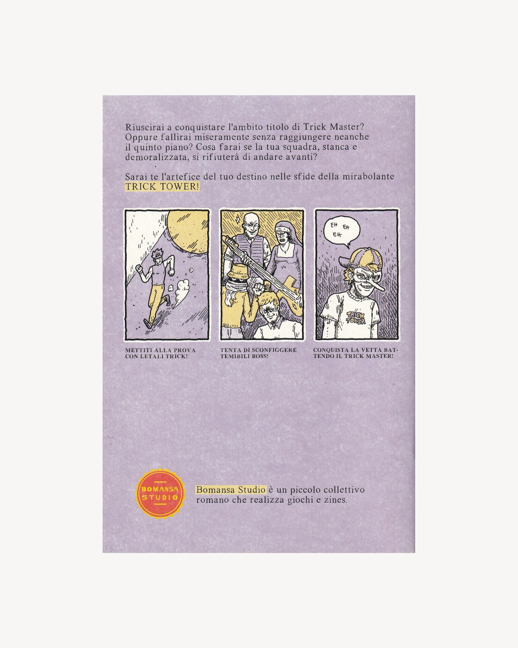 Trick Tower - Bomansa Studio - Italian Zines Bomansa Studio