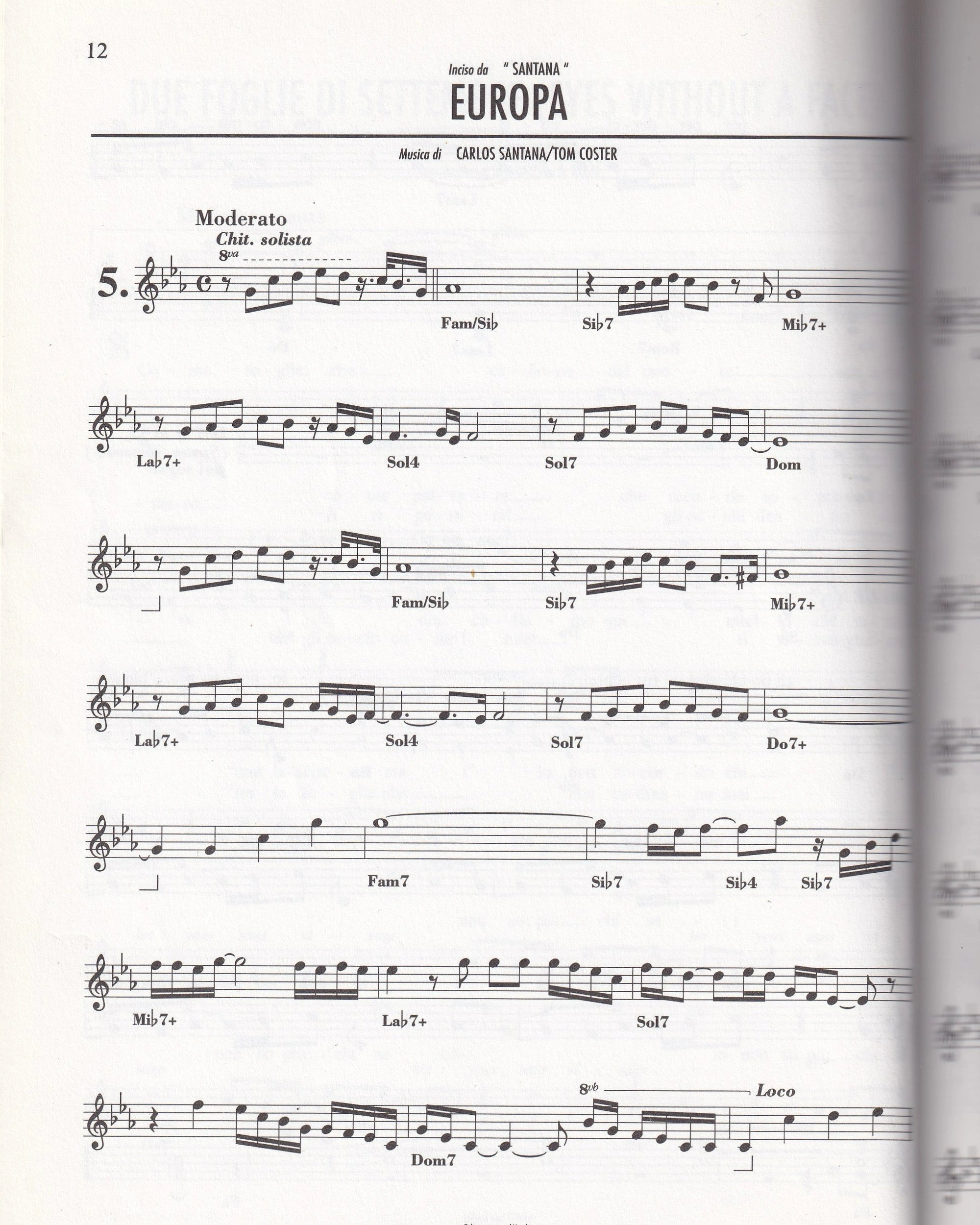 Tutto il Mondo… in Musica n.27 ’95 - Warner Chappell Old Books Warner Chappell Music Italiana S.p.A.