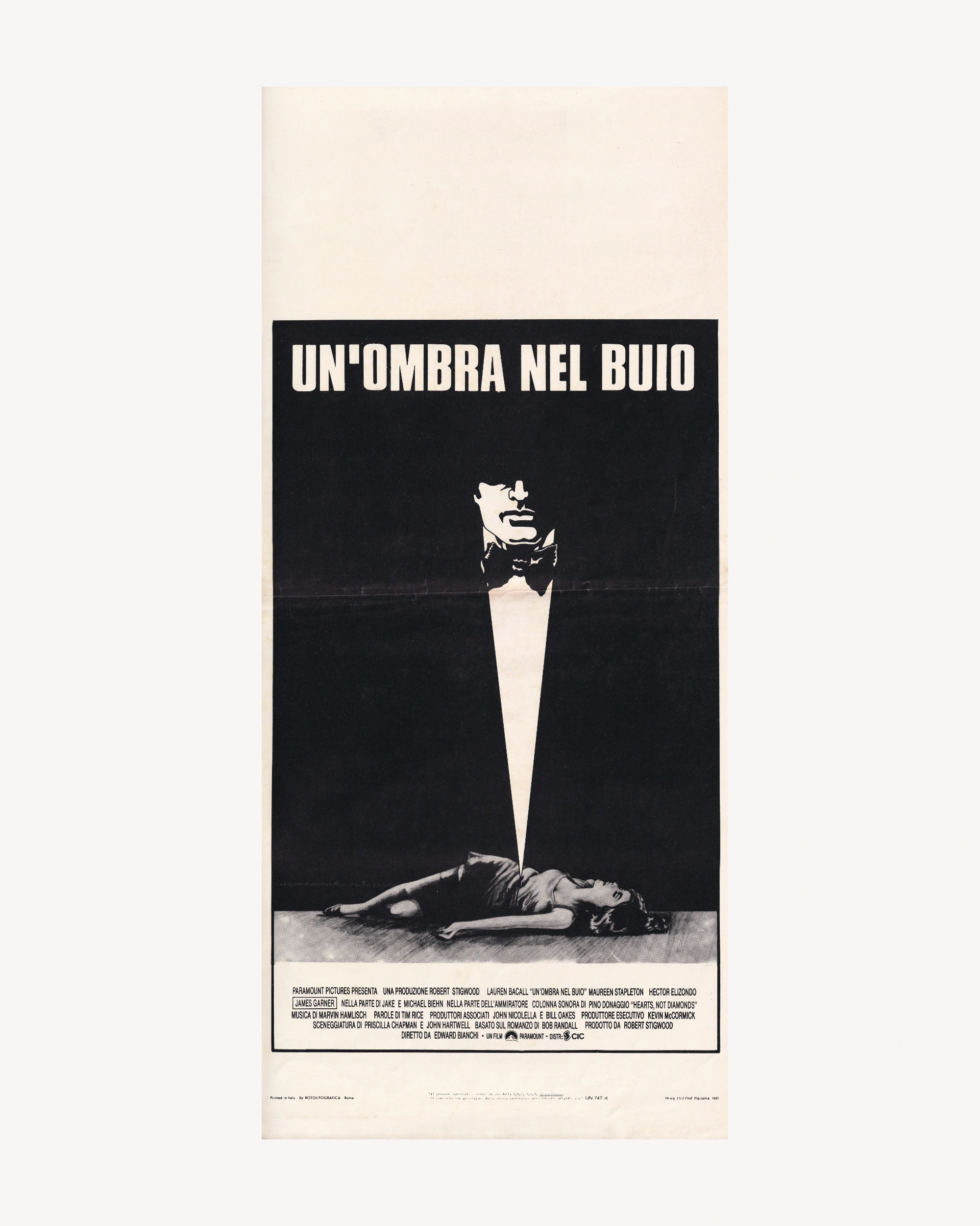 Un Ombra nel Buio Cinema Posters Props!