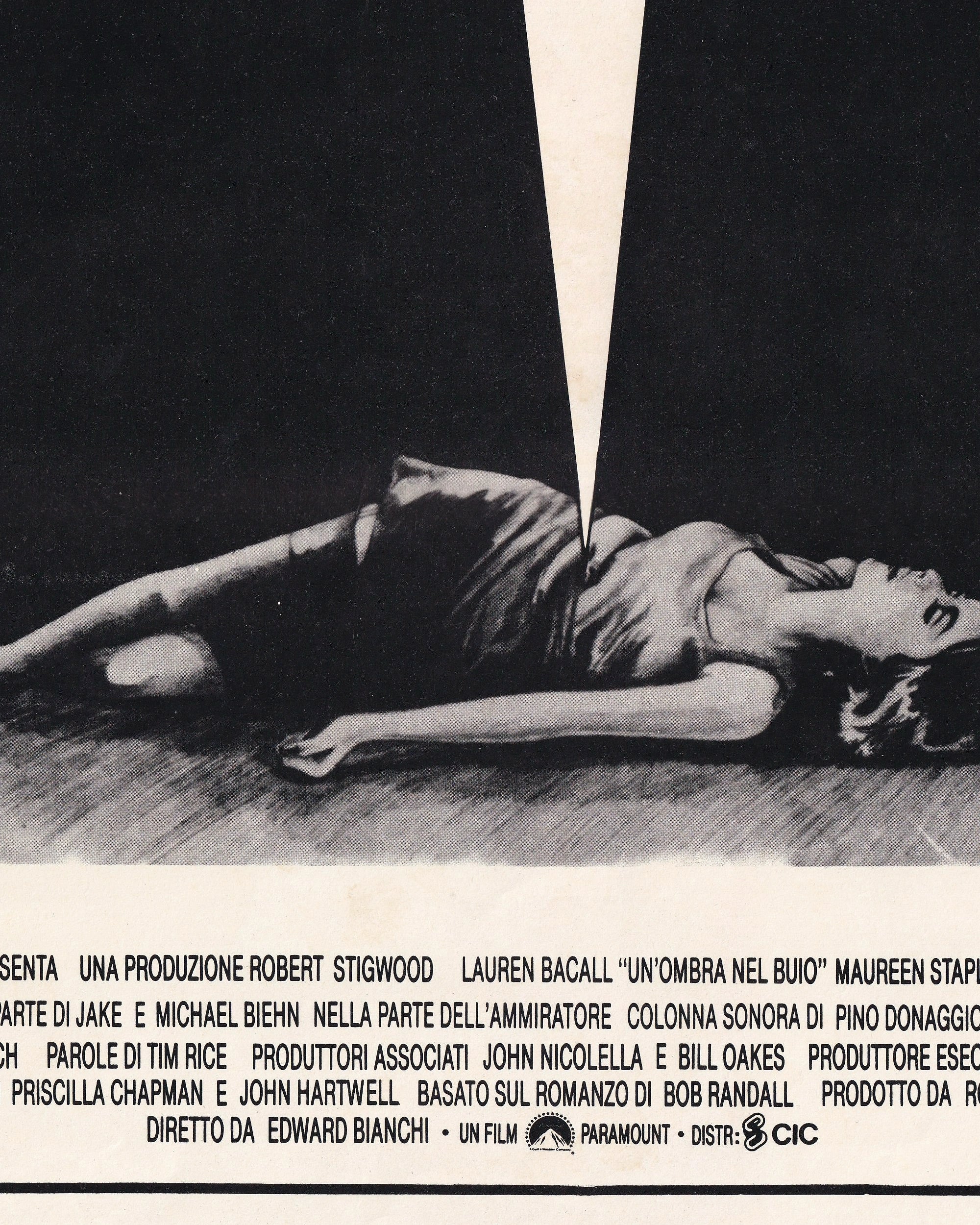 Un Ombra nel Buio Cinema Posters Props!