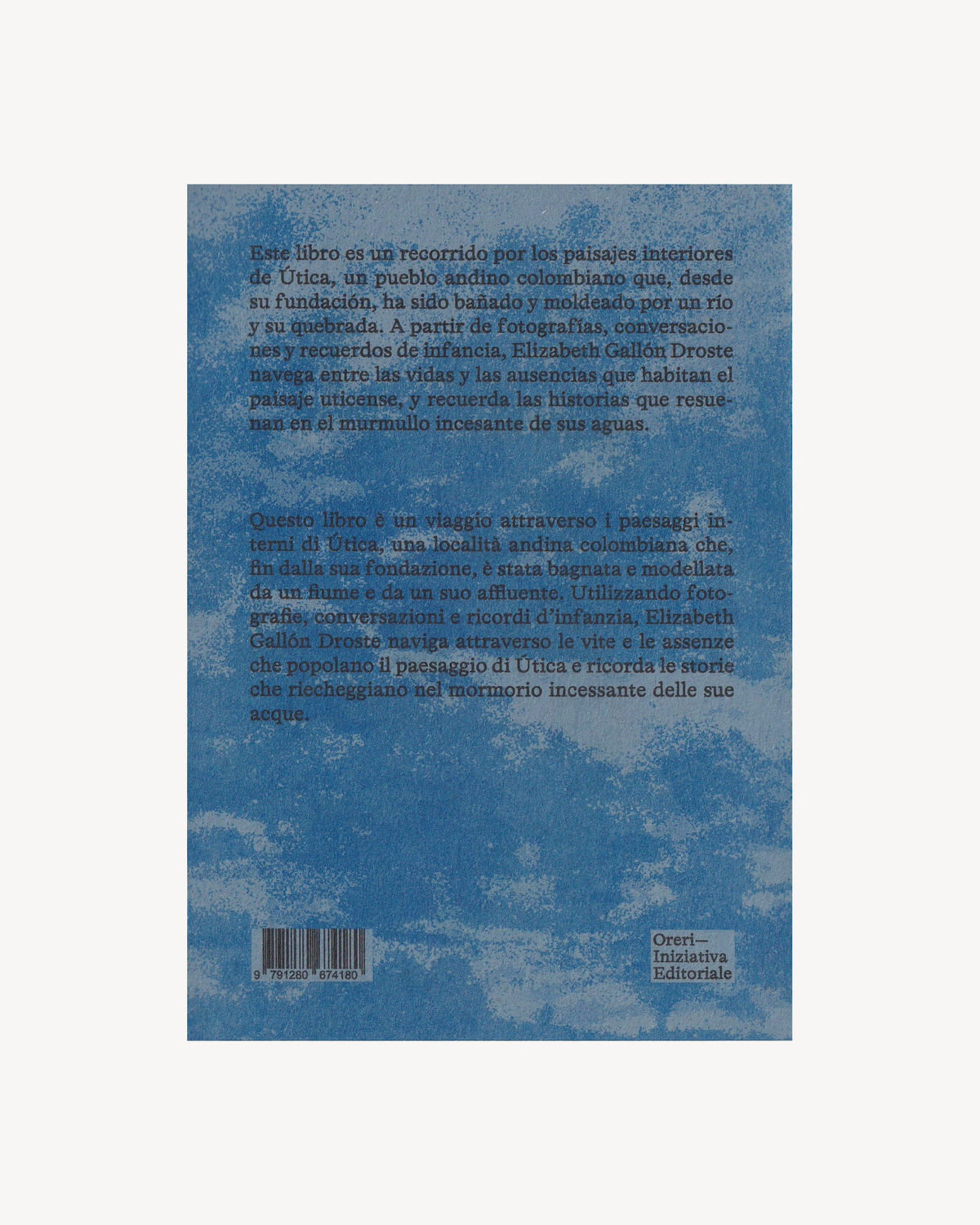 Útica - Elizabeth Gallón Droste - Spanish / Italian