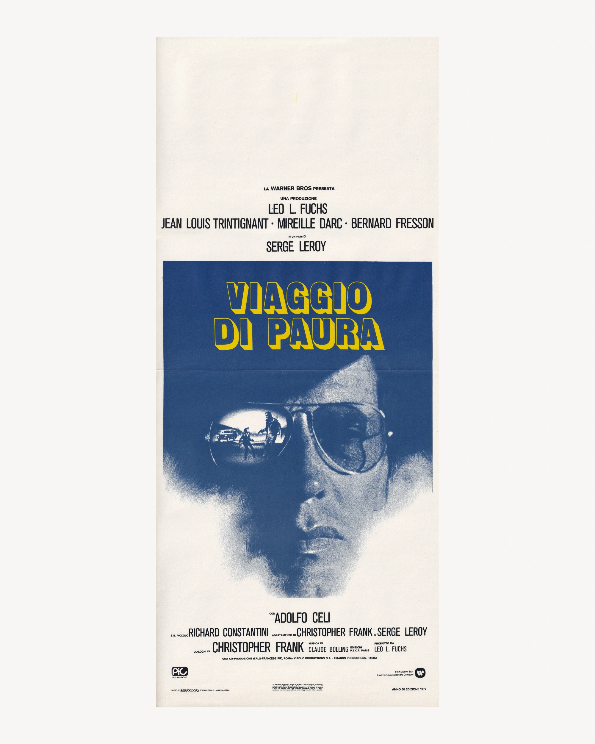 Viaggio di Paura Cinema Posters Props!