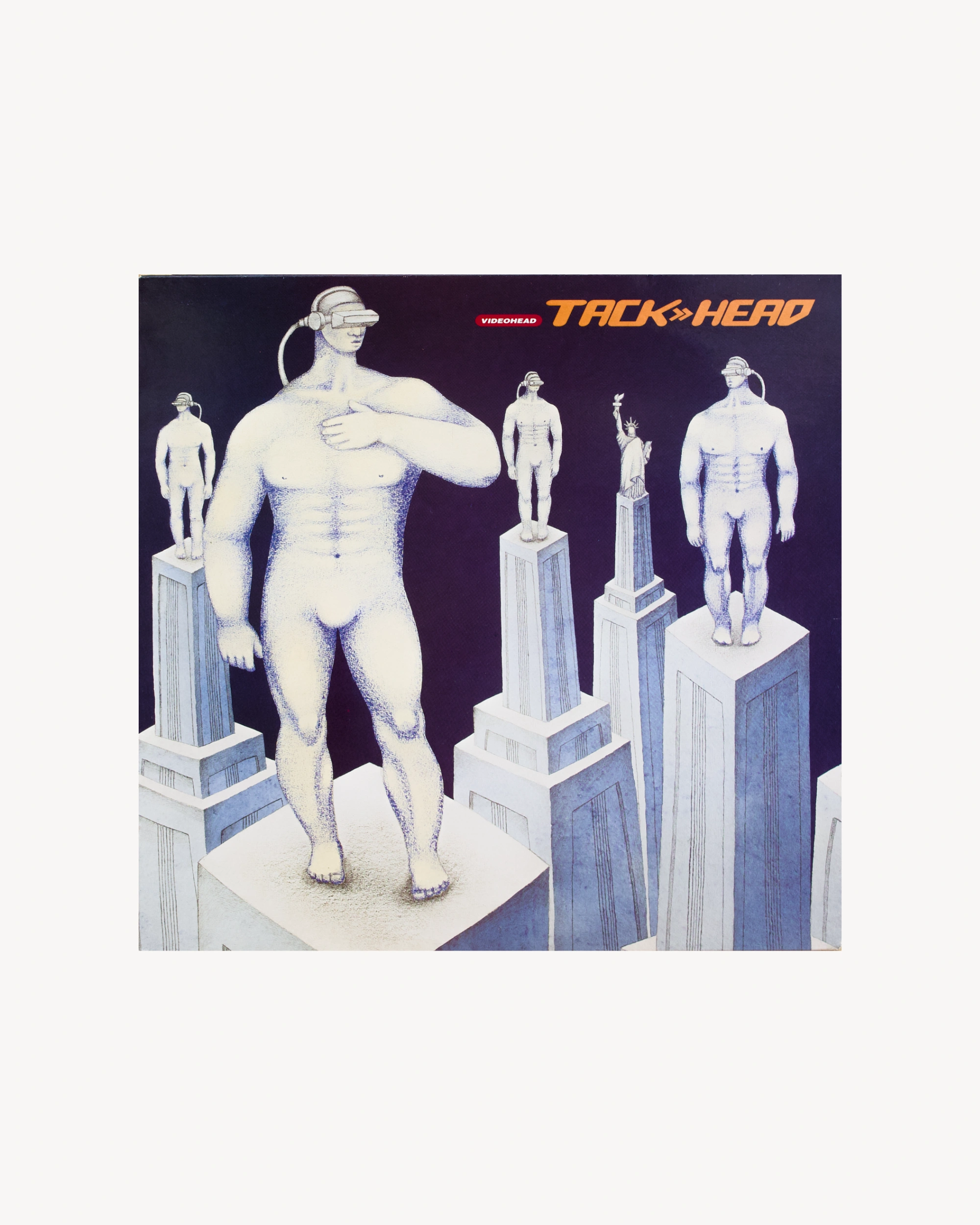 Videohead - Tackhead 1991 LP Blanc Records