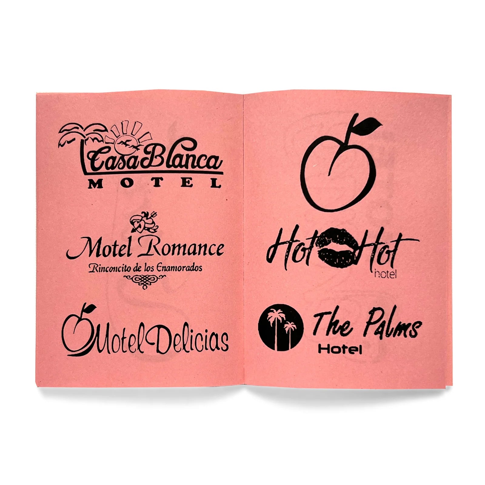 KFAX20 - LOVE HOTEL LOGOS Art Books Klasse Wrecks