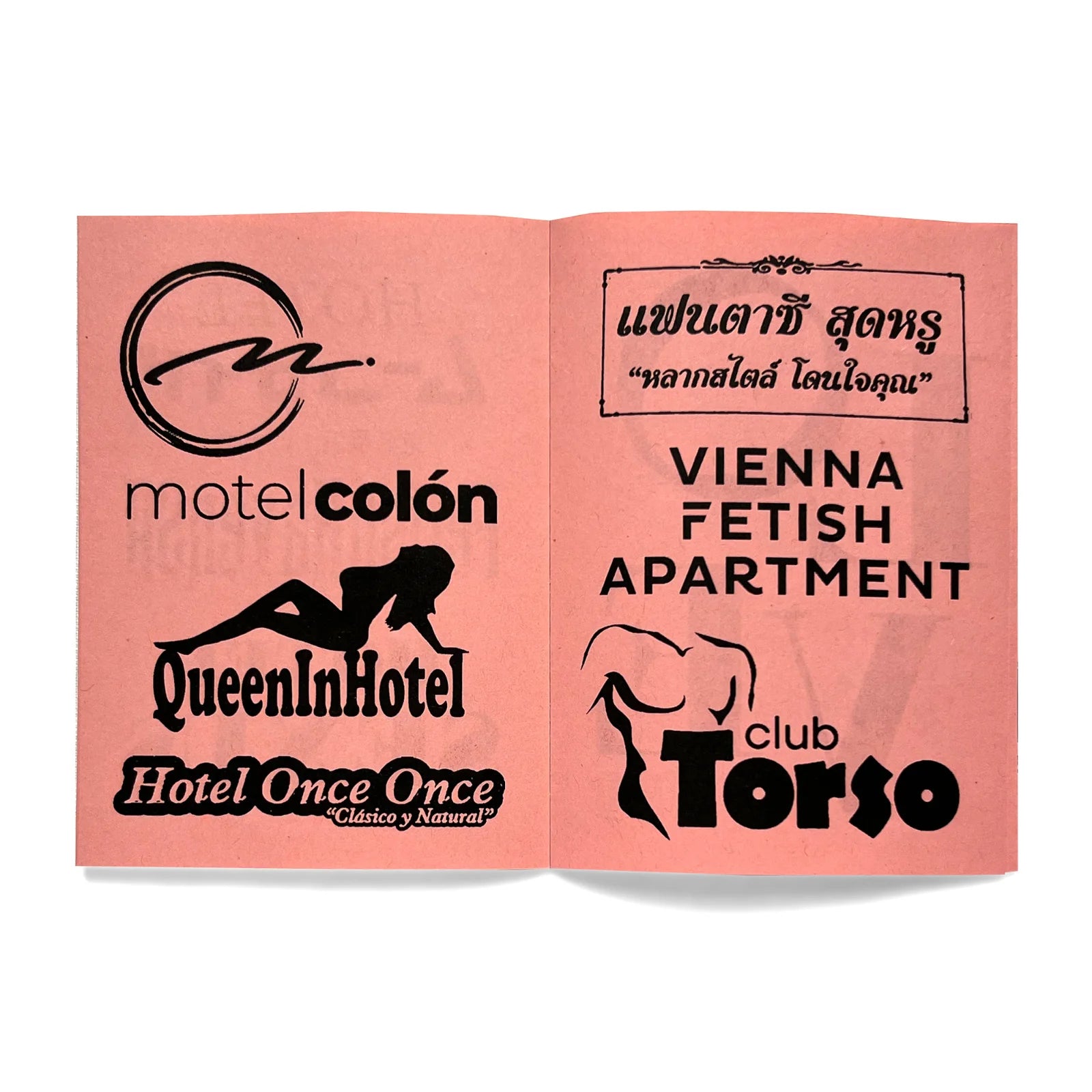 KFAX20 - LOVE HOTEL LOGOS Art Books Klasse Wrecks