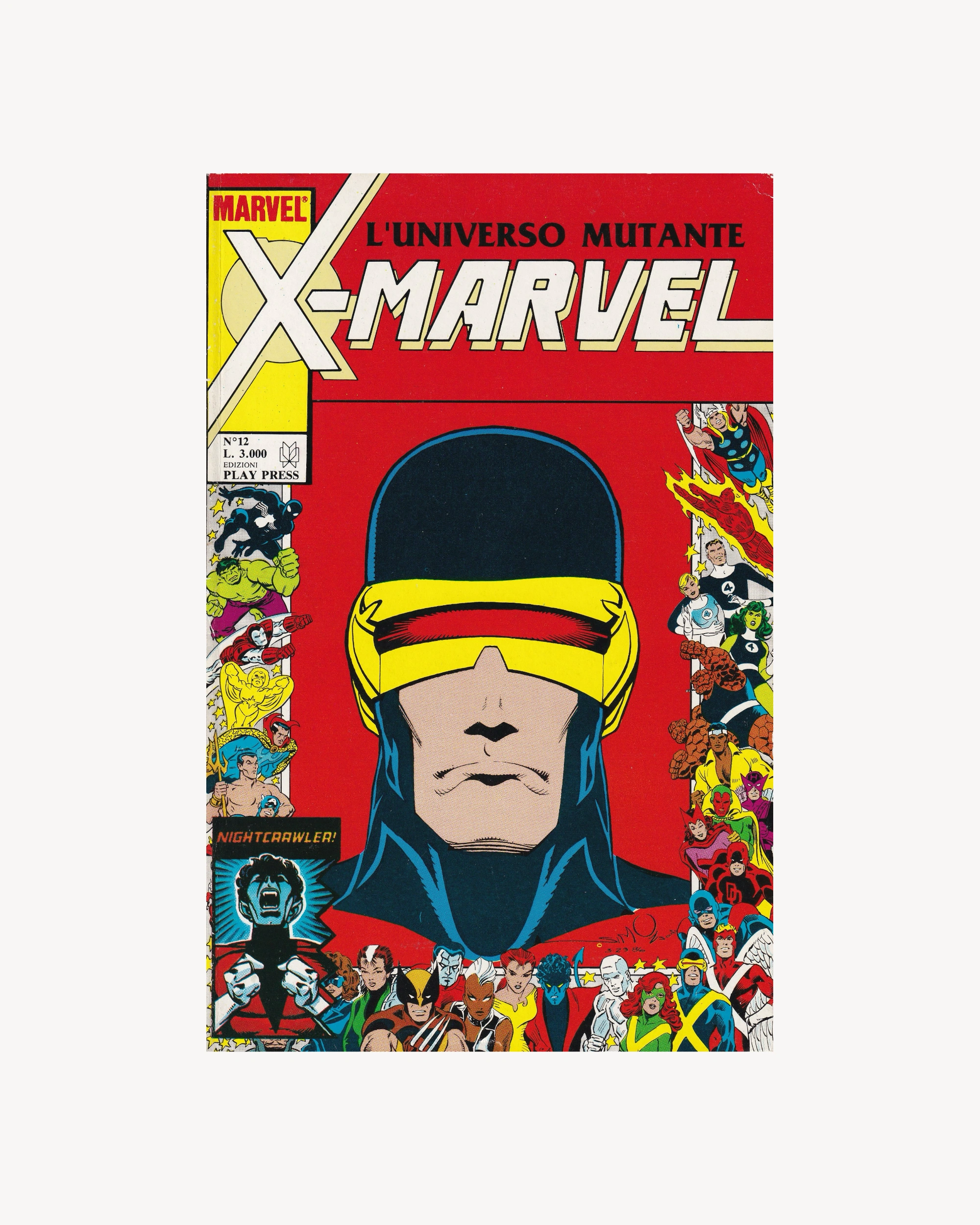 X-Marvel - L'Universo Mutante n.12 1991 Comics Play Press