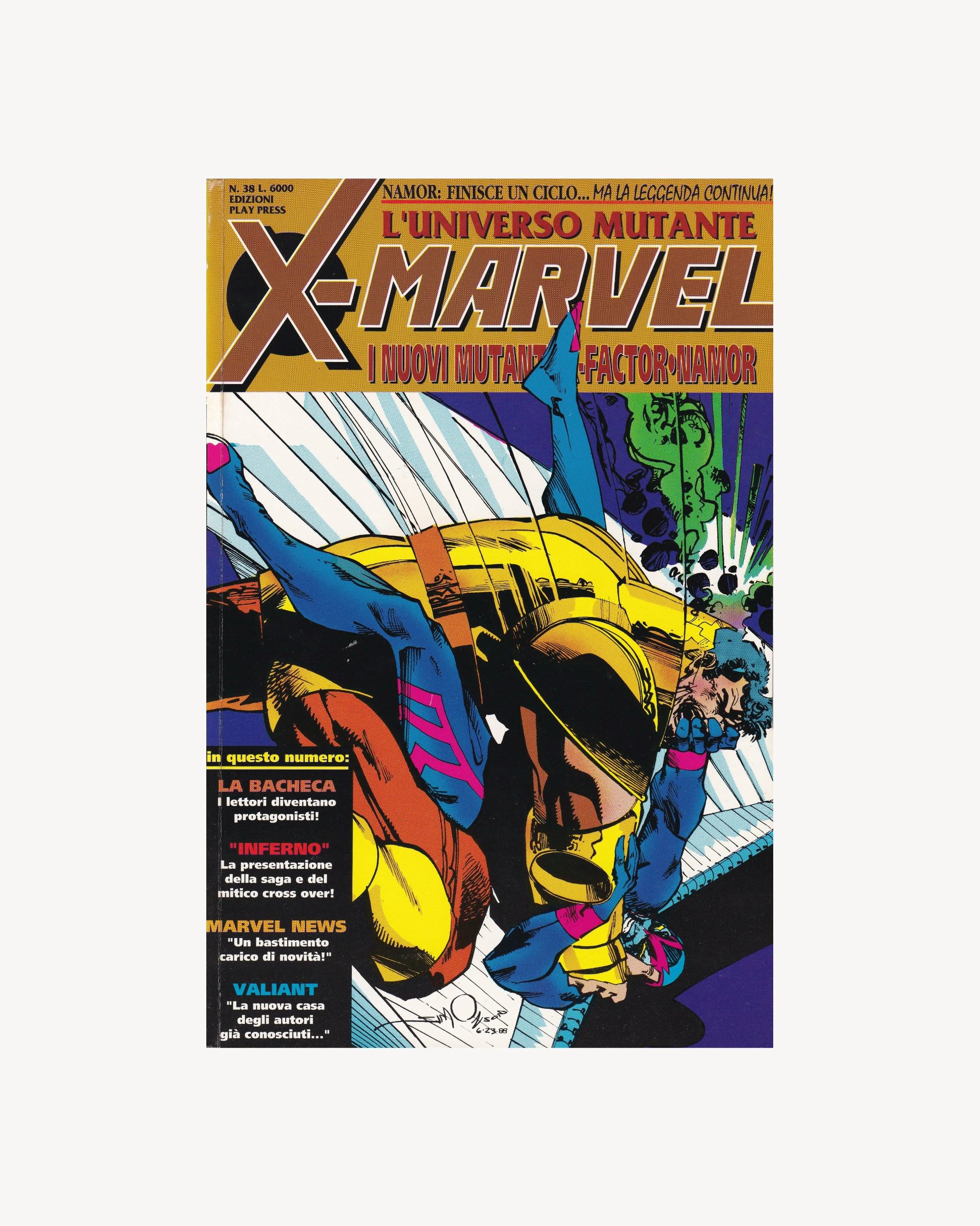 X-Marvel - L'Universo Mutante n.38 Comics Play Press